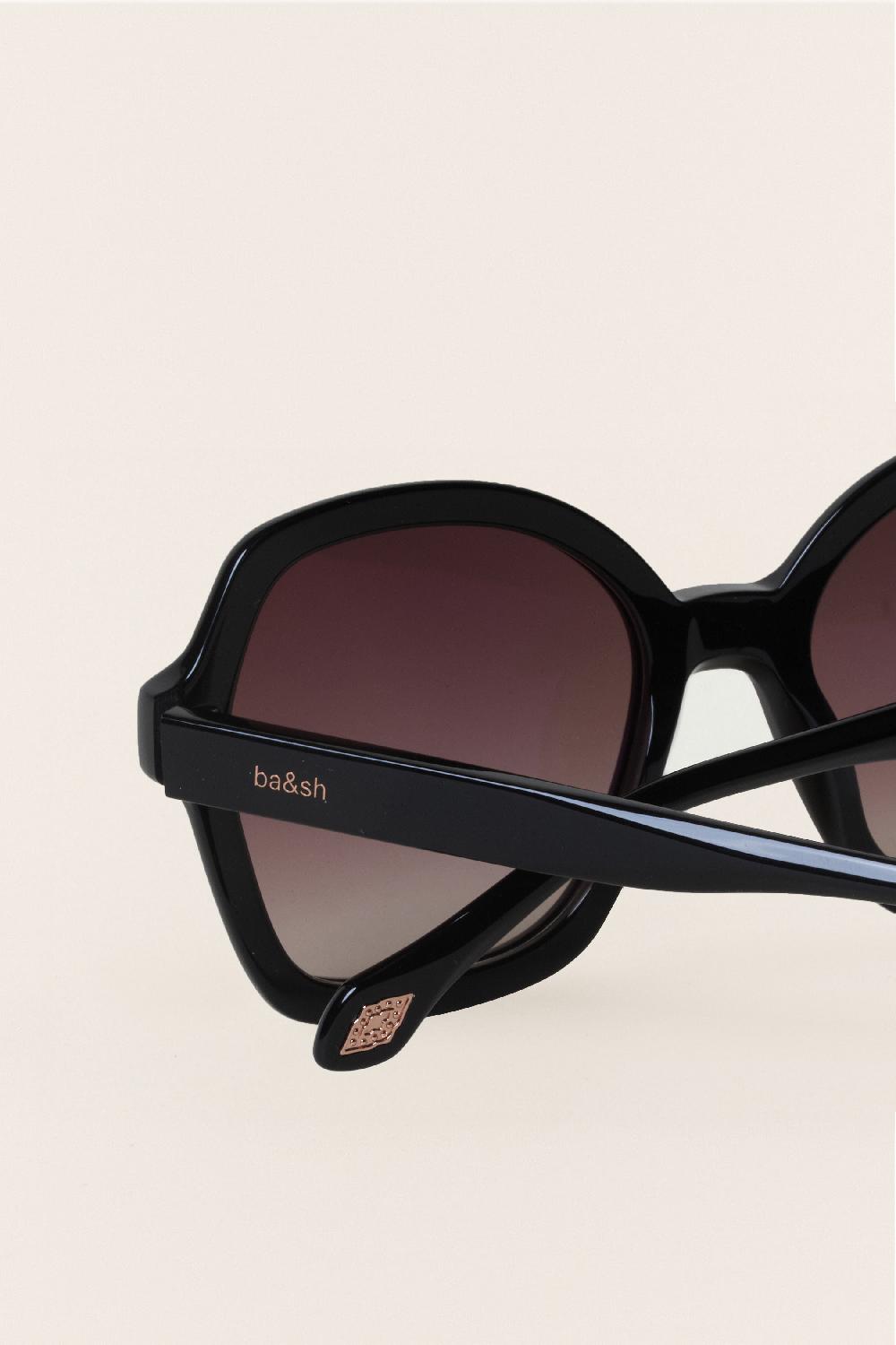Ba&sh Lunettes Soleil Papillon Lilou Noir