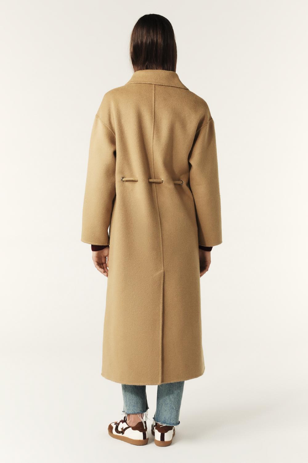 Ba&sh Manteau Kate Marron