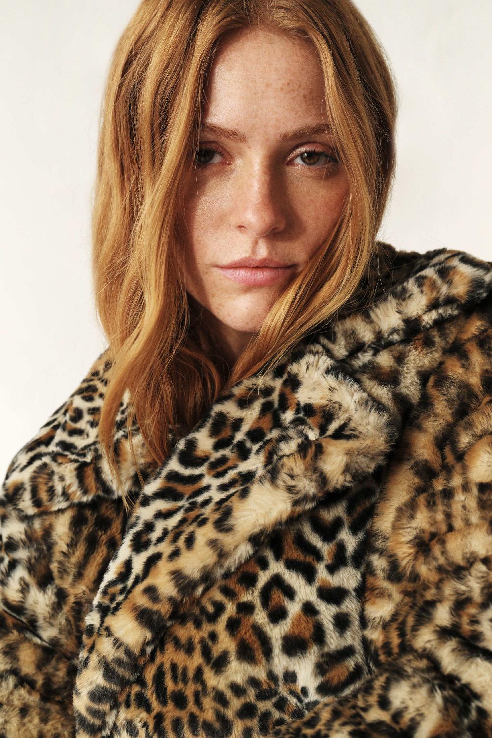 Ba&sh Manteau Longueur Midi Jade Naturel