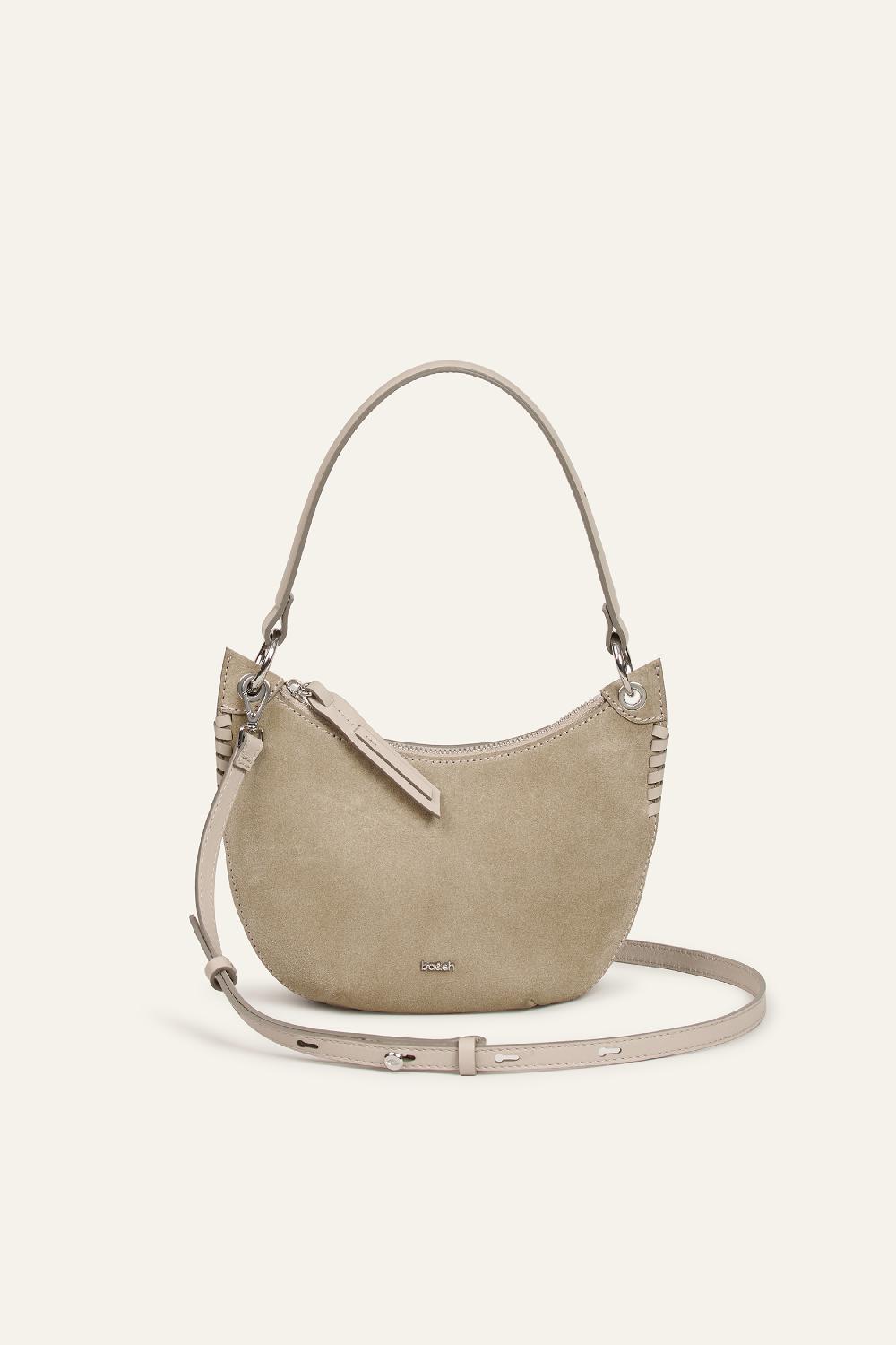 Ba&sh Mini Sac Hobo Swing Blanc Ecru