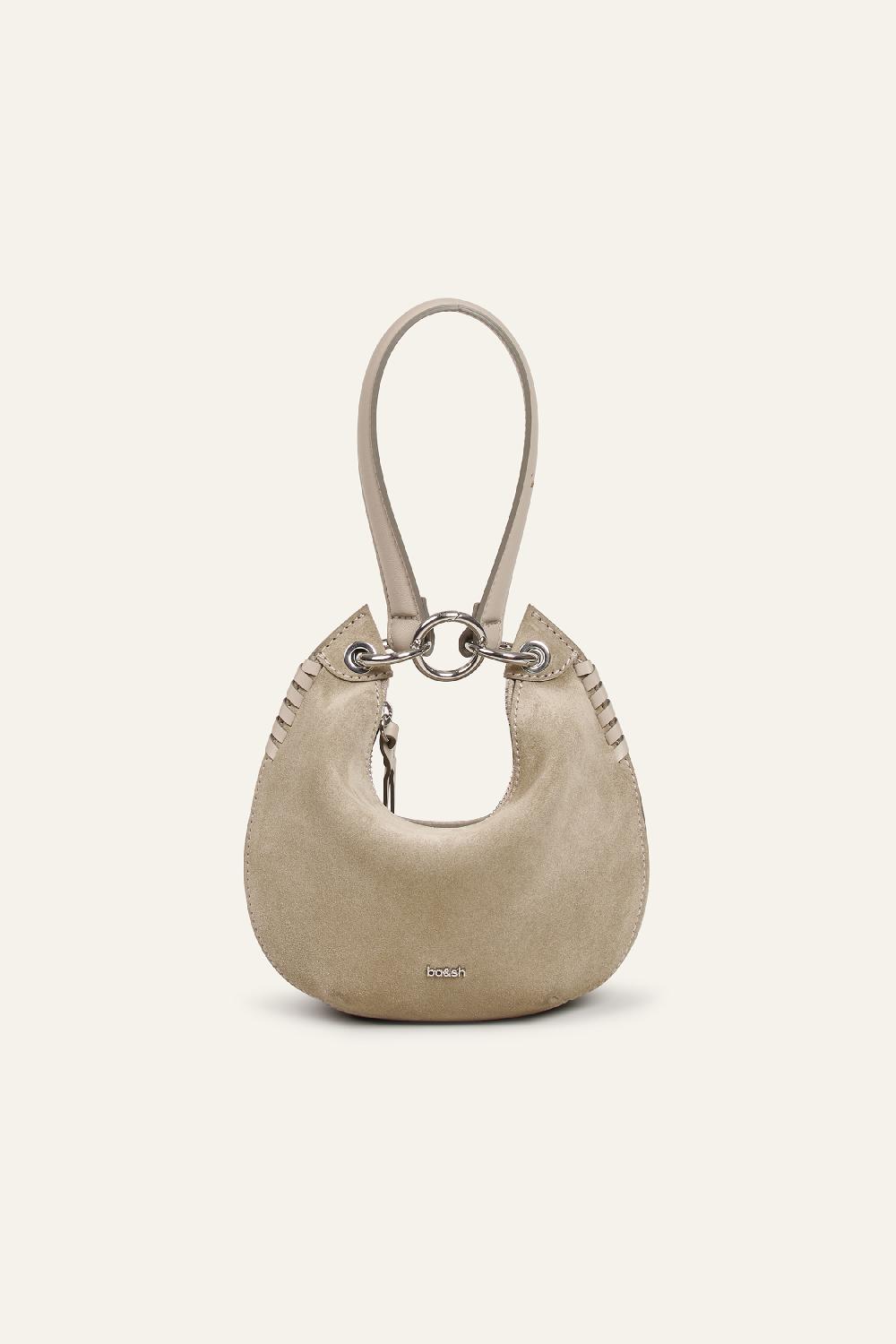 ba&sh Mini Sac Hobo Swing Blanc Ecru