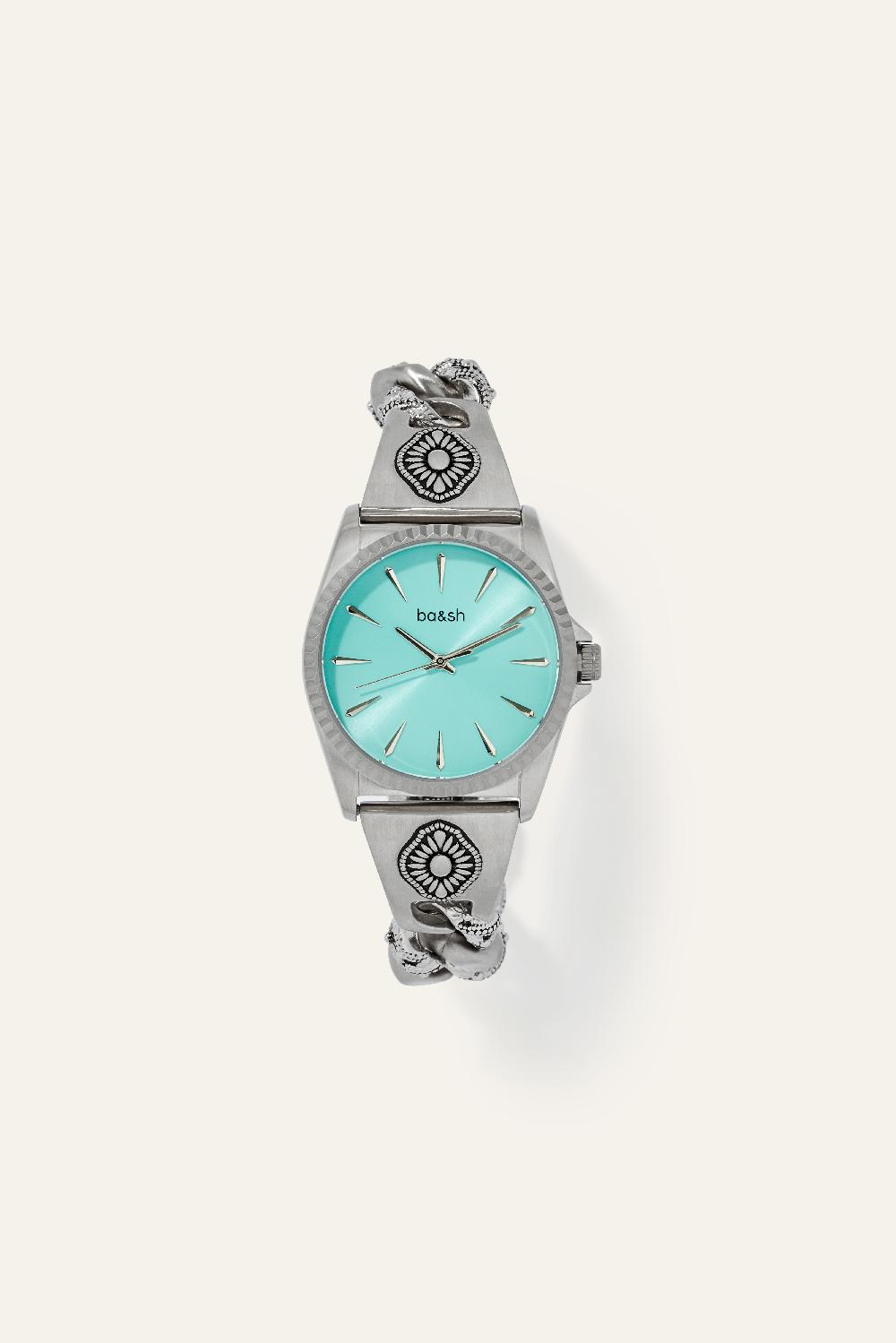 ba&sh Montre Bijou Reset Bleu
