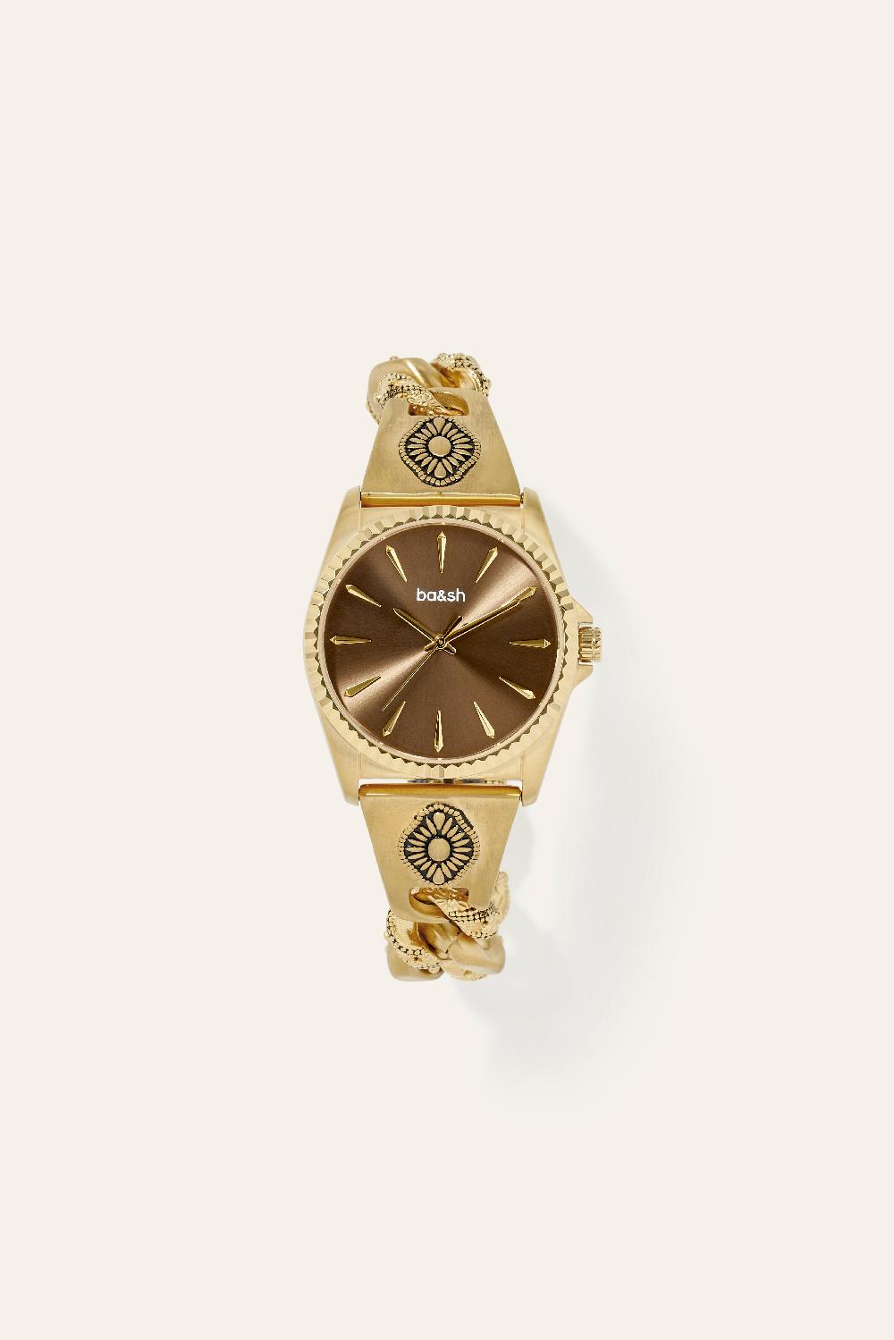 ba&sh Montre Bijou Reset Marron