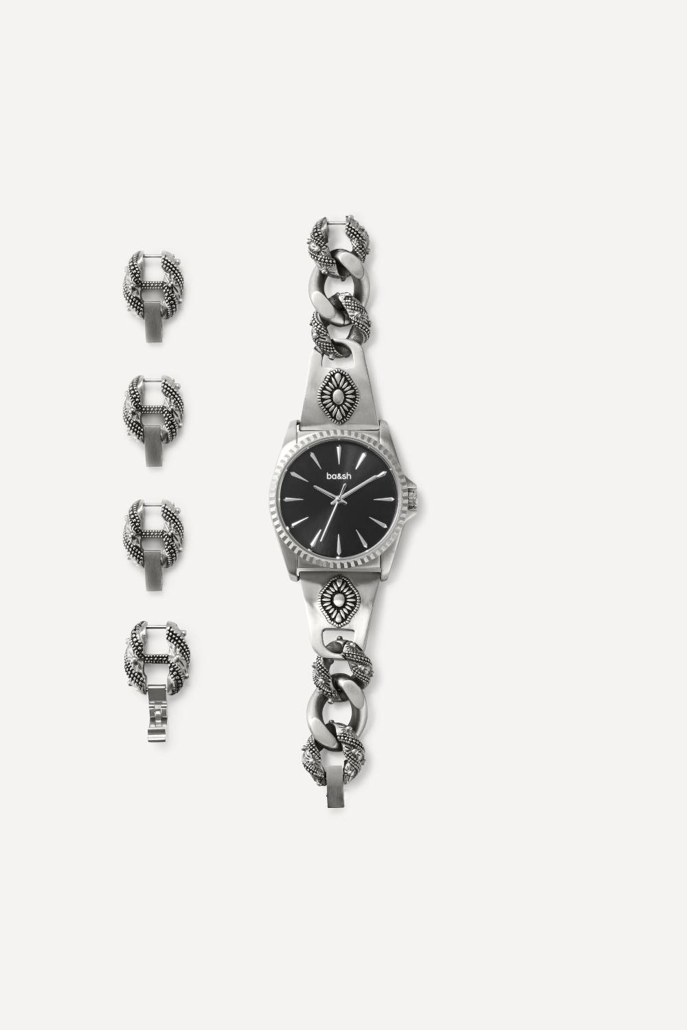 Ba&sh Montre-Bijou Reset Noir
