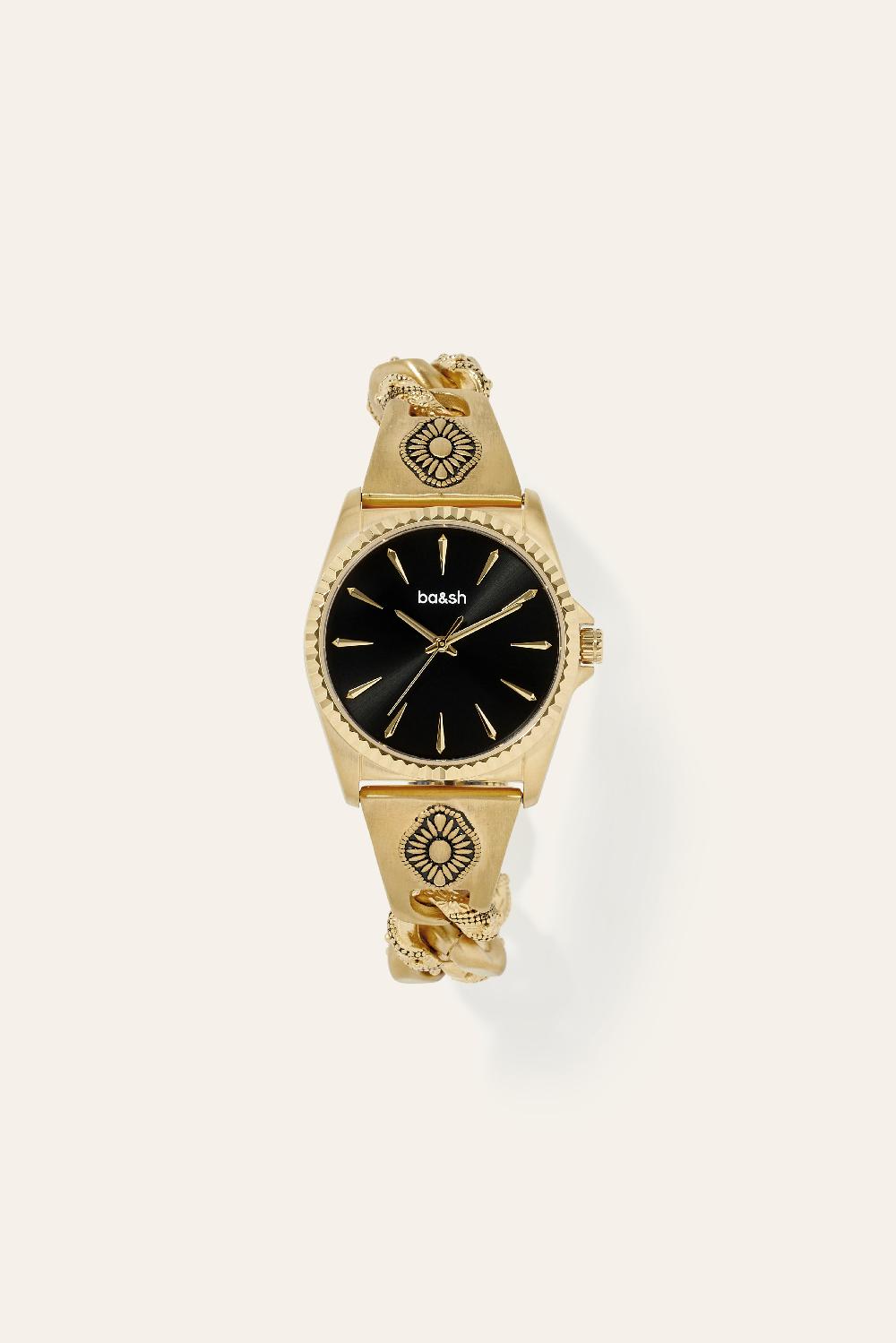 ba&sh Montre Bijou Reset Noir