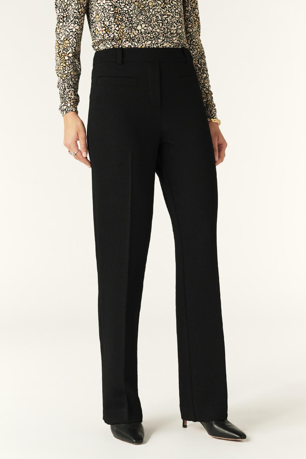 Ba&sh Pantalon Bootcut Omento Noir