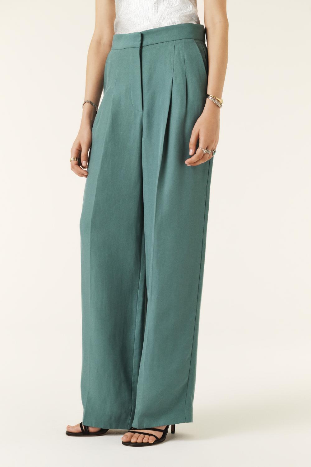 Ba&sh Pantalon Chic Gadwin Vert