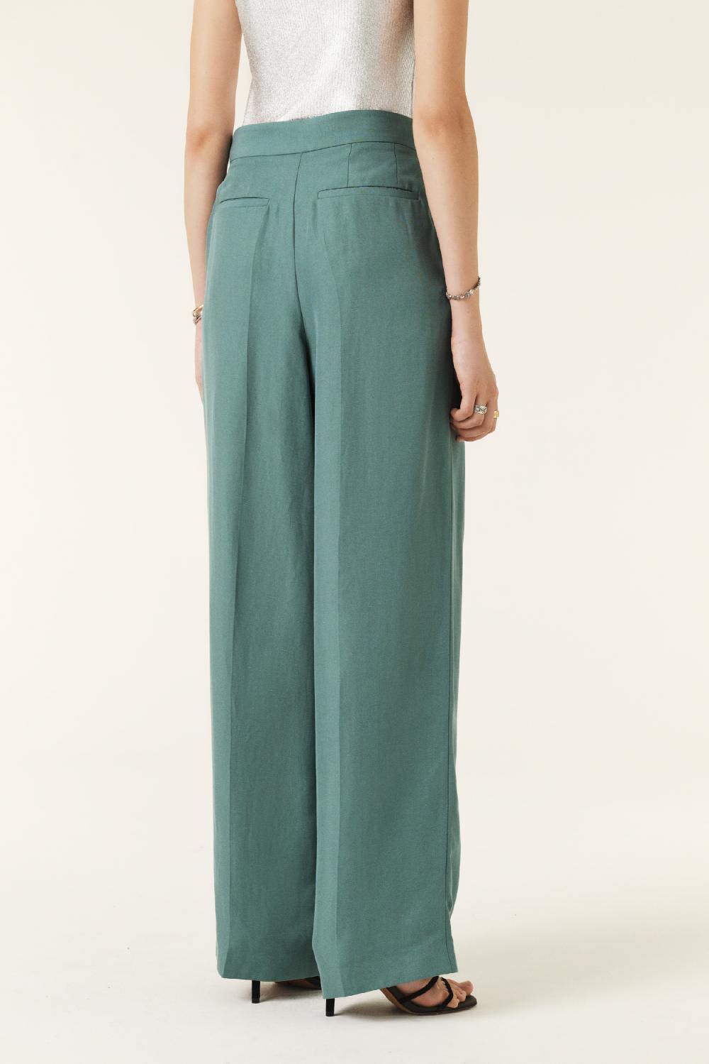 Ba&sh Pantalon Chic Gadwin Vert