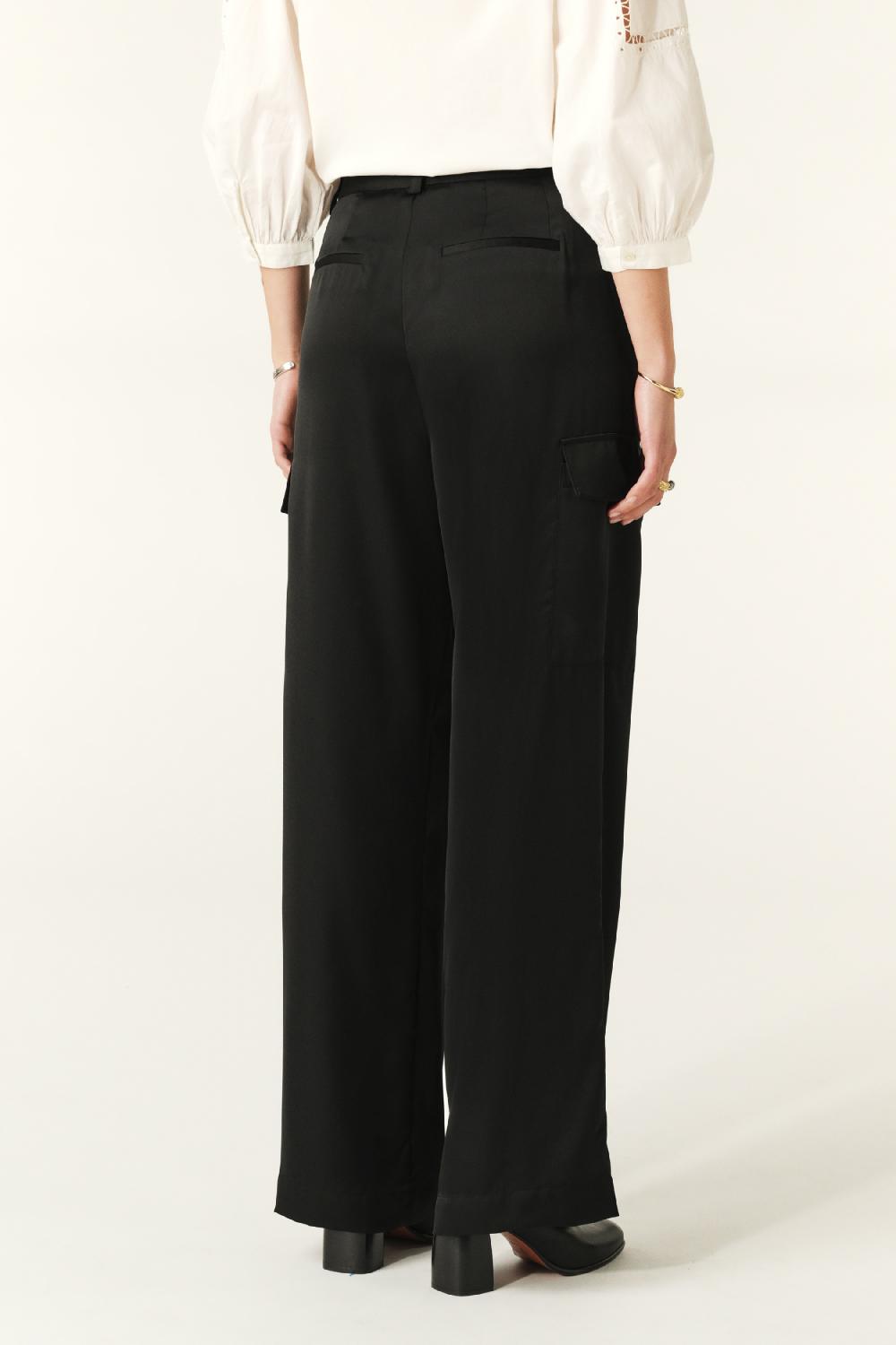 Ba&sh Pantalon De Costume Cary Noir