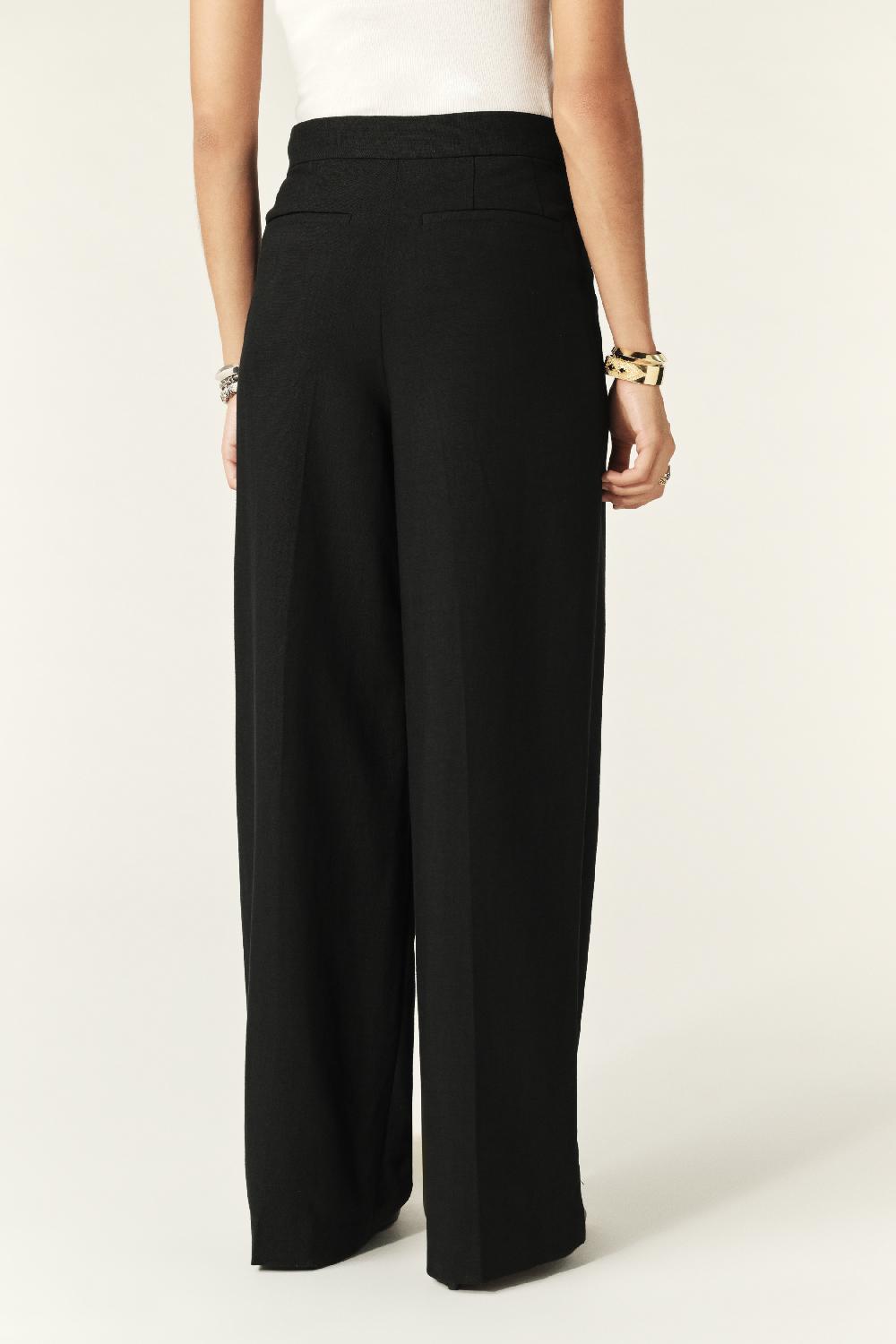 Ba&sh Pantalon Edwin Noir