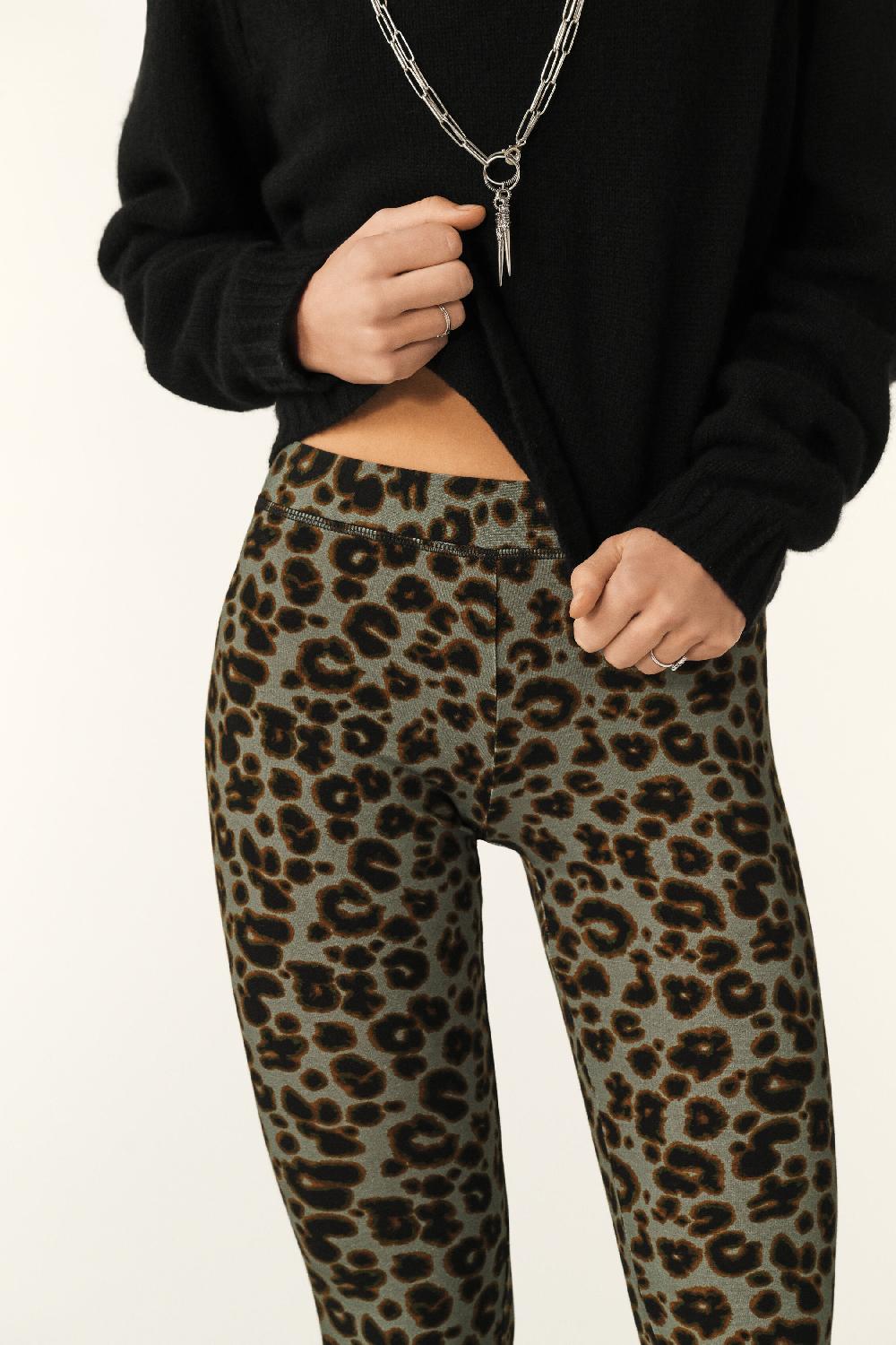 Ba&sh Pantalon Moulant Ascar Noir