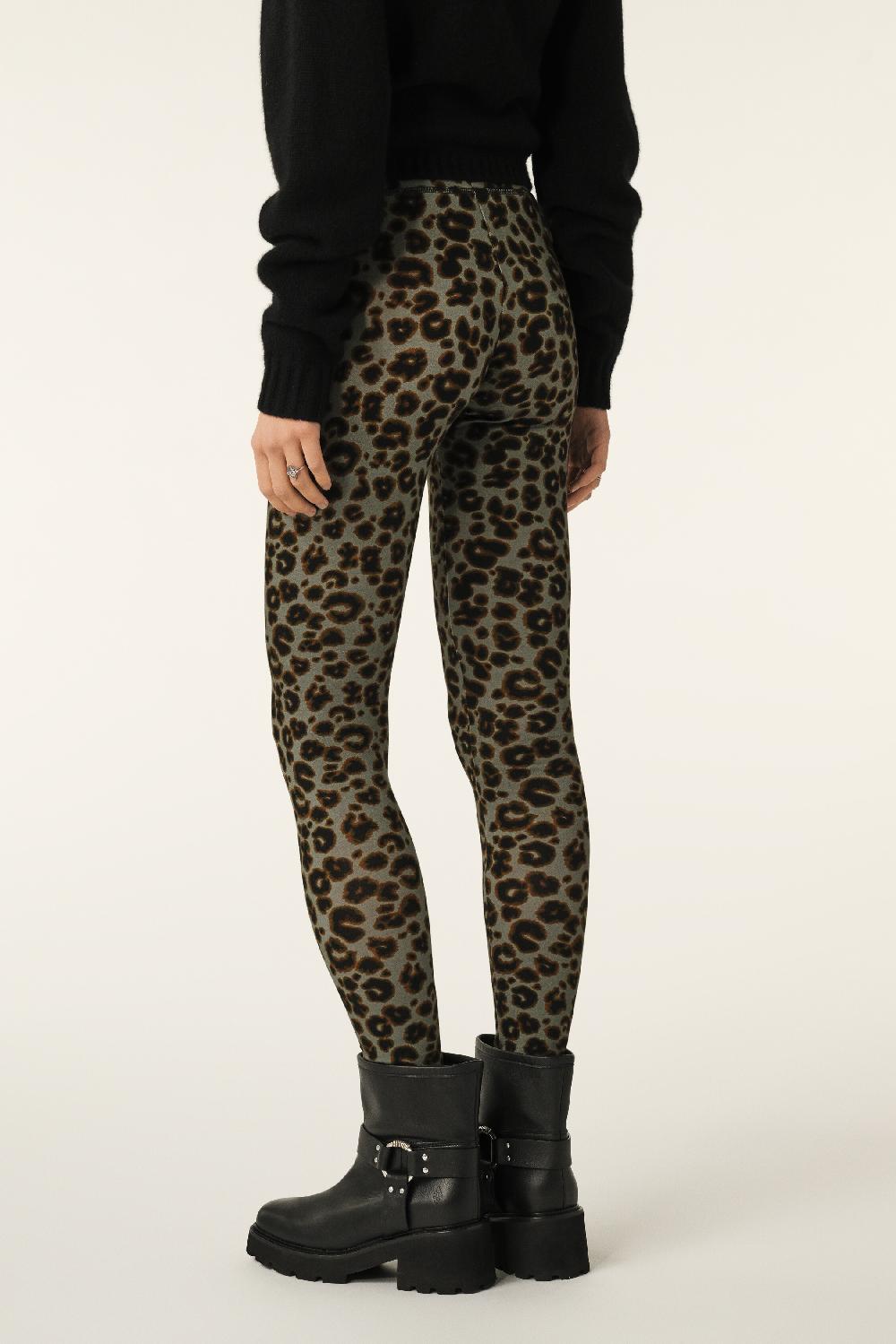 Ba&sh Pantalon Moulant Ascar Noir