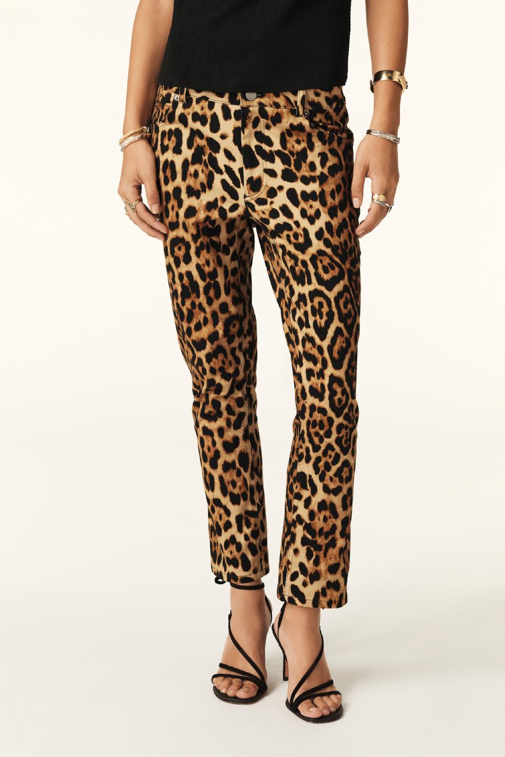 Ba&sh Pantalon Slim Cheto Beige