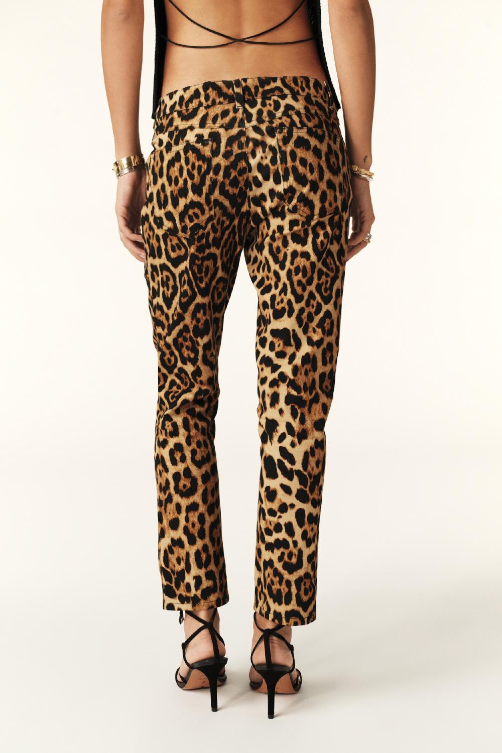 Ba&sh Pantalon Slim Cheto Beige