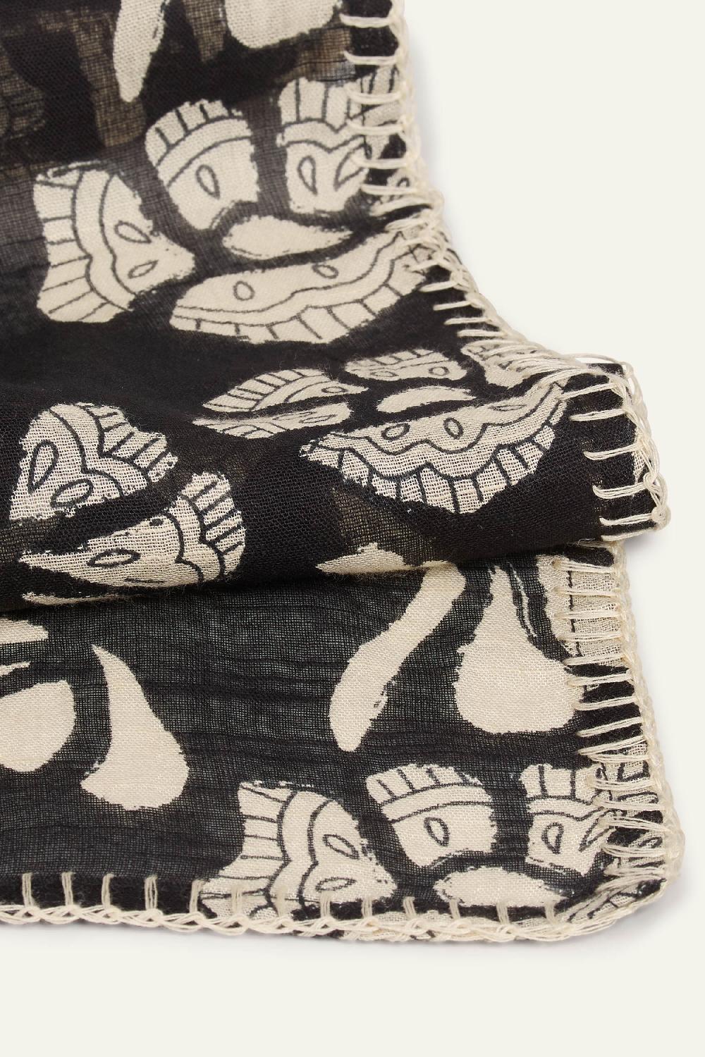 Ba&sh ParéO Imprimé Fady Noir