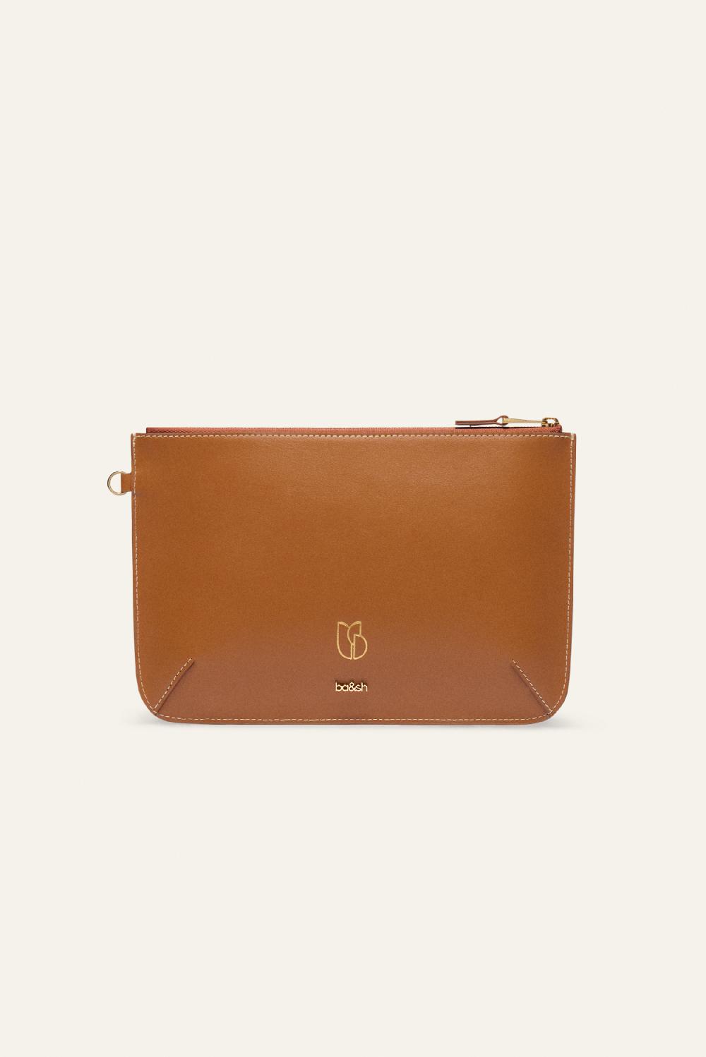 Ba&sh Pochette Rectangulaire Think Marron