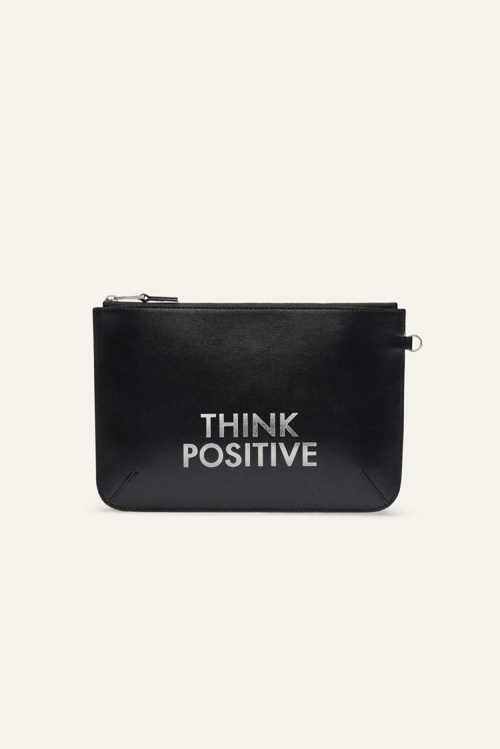 ba&sh Pochette Rectangulaire Think Noir