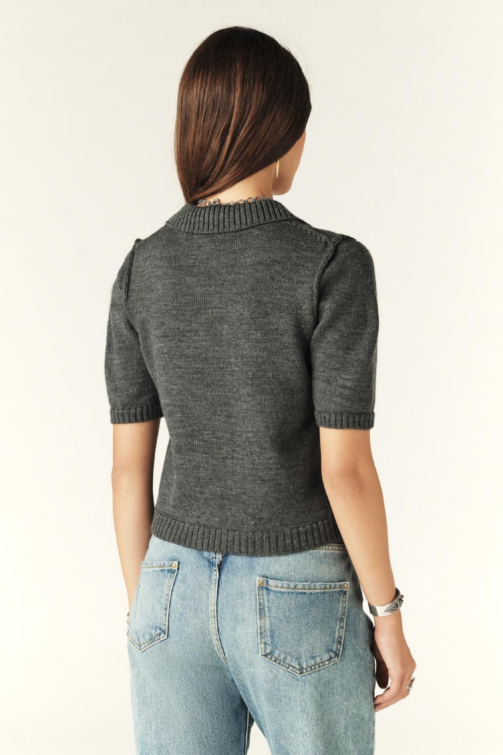 Ba&sh Polo Court Tylak Gris