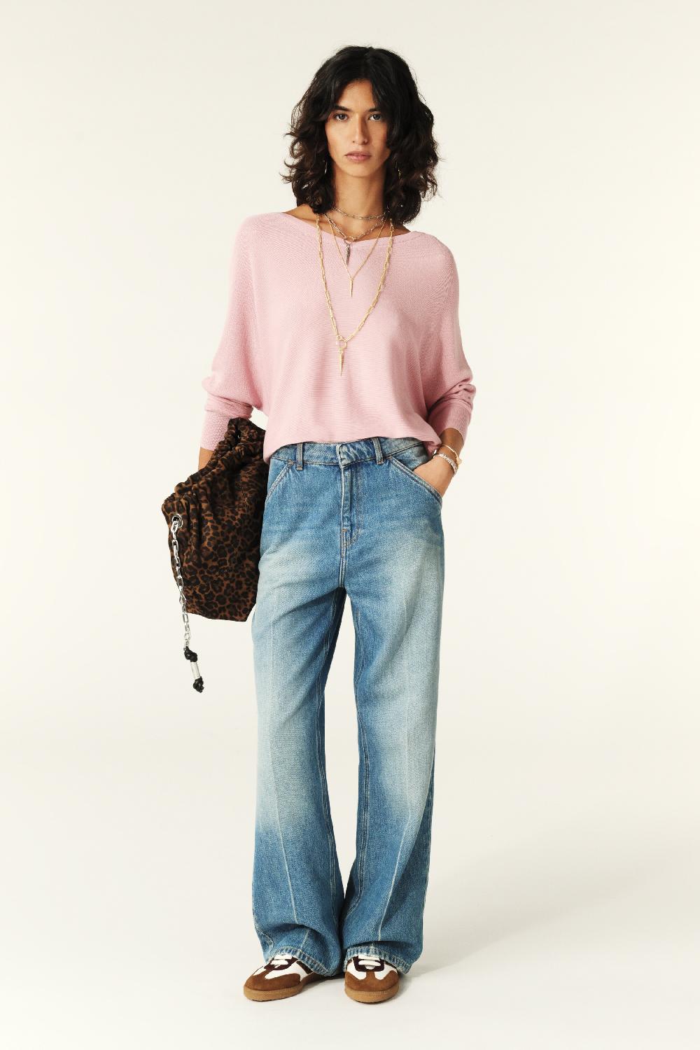 Ba&sh Pull Ample Elsy Rose