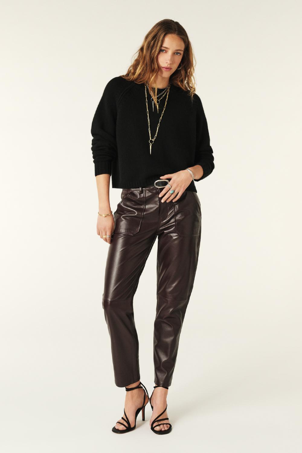 Ba&sh Pull En Cachemire Corvy Noir