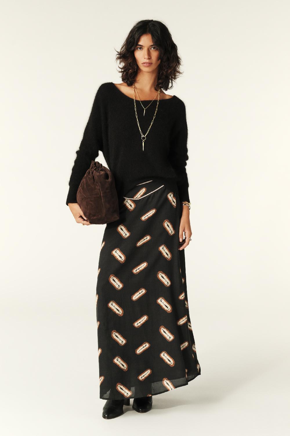 Ba&sh Pull En Maille Elsa Noir