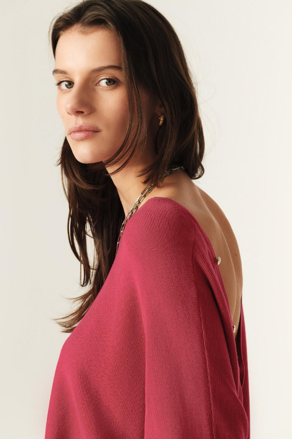 Ba&sh Pull Manches Longues Elsy Rose