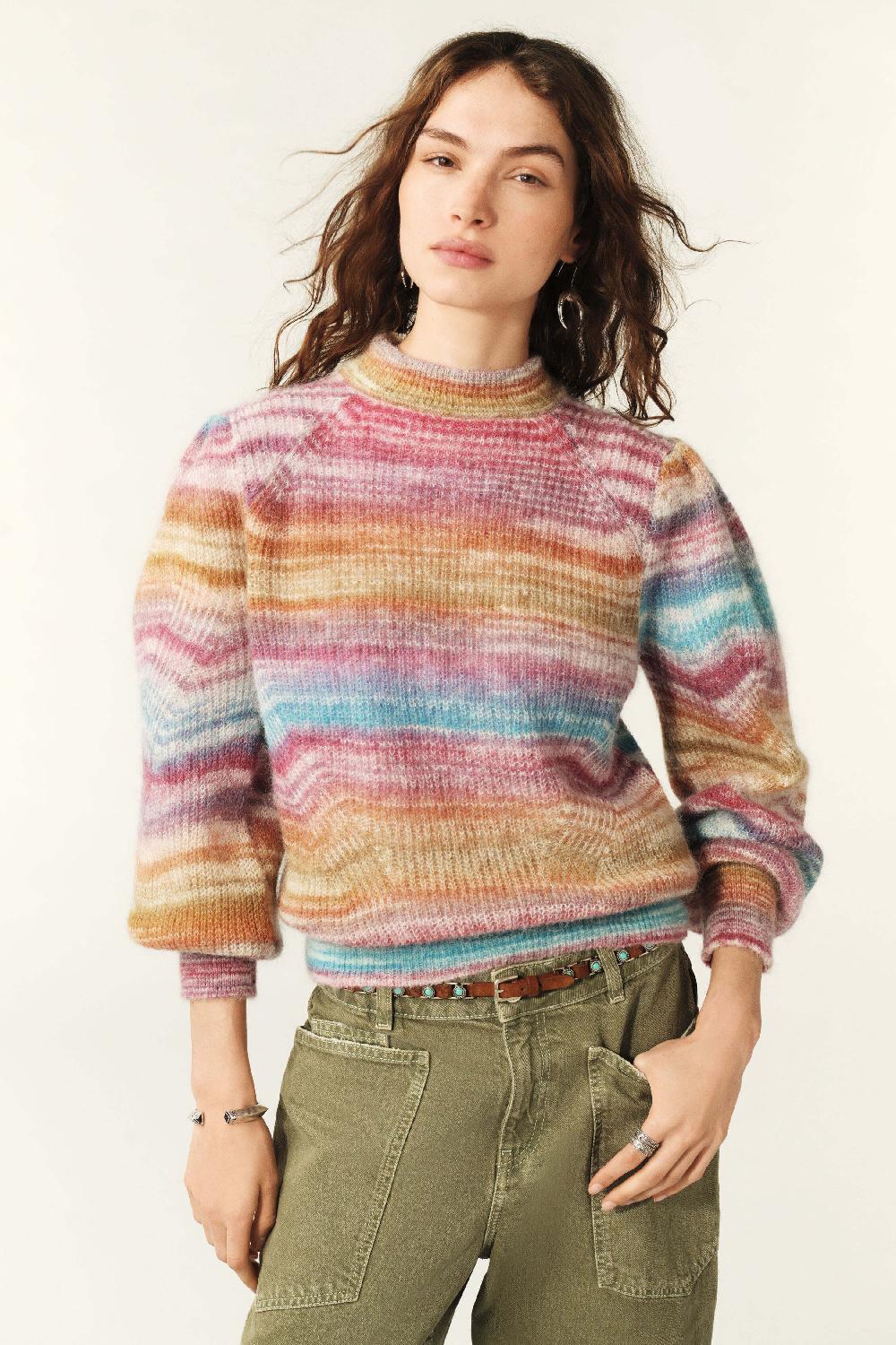 Ba&sh Pull Manches Longues Jullia Multi