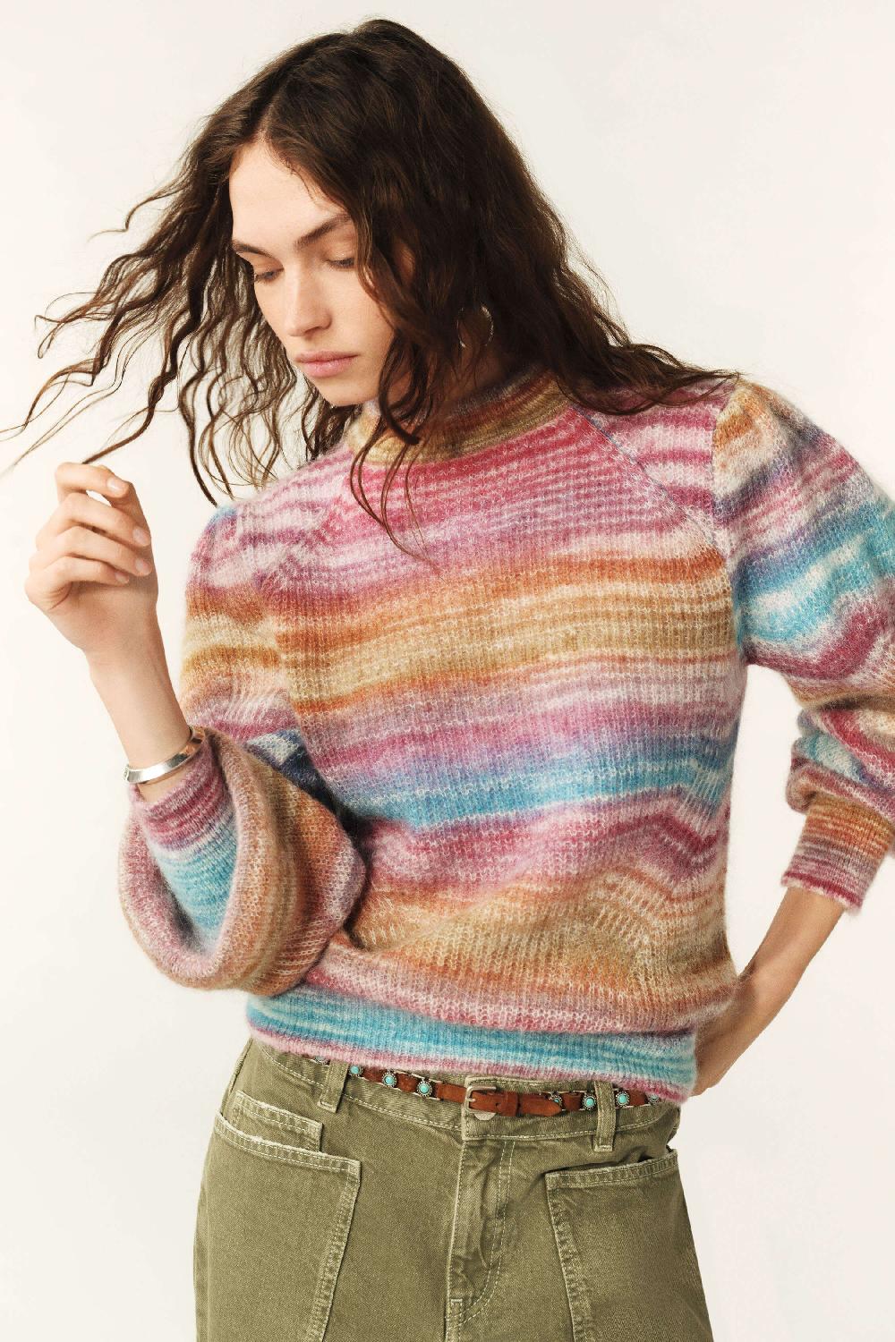 Ba&sh Pull Manches Longues Jullia Multi