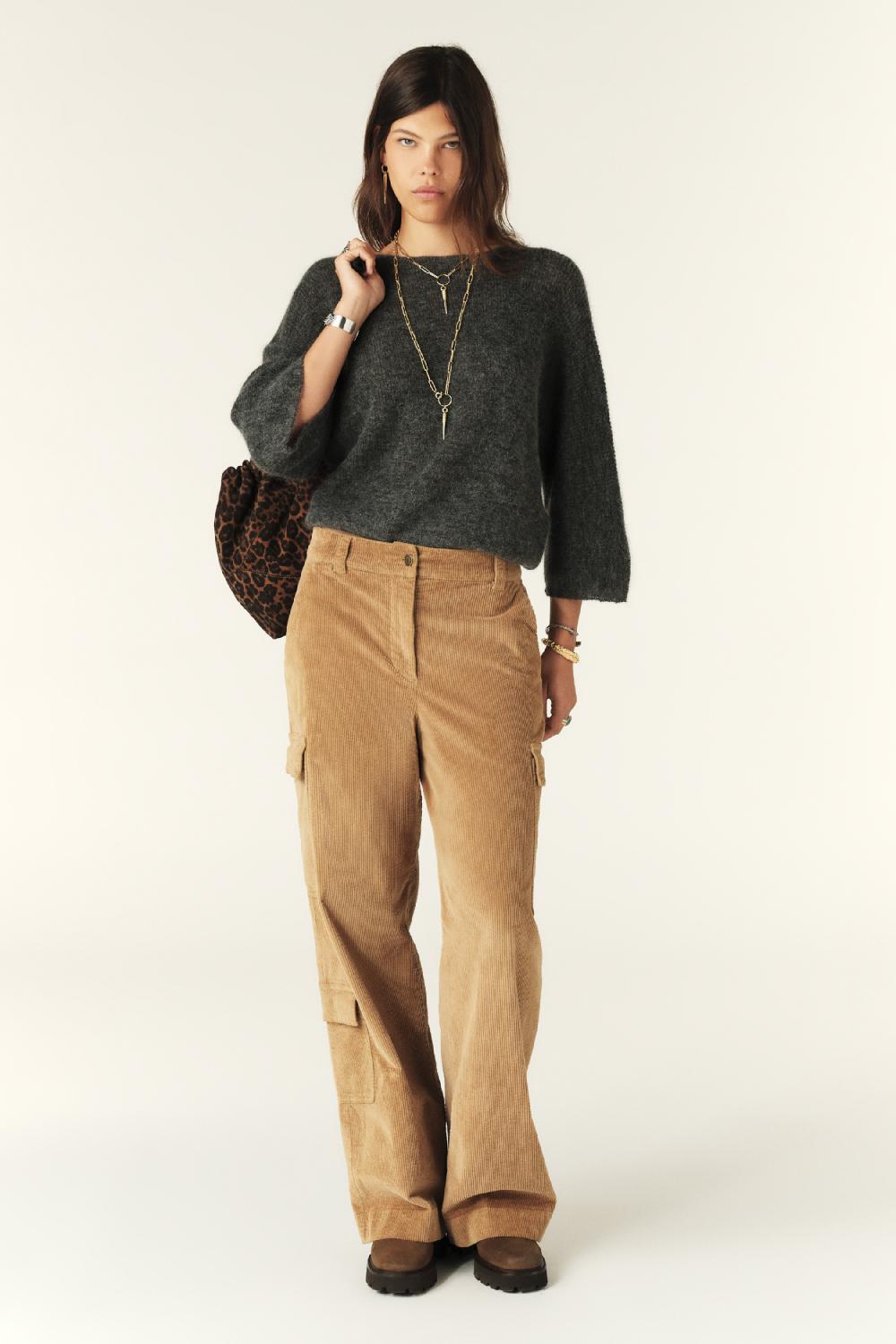 Ba&sh Pull RéVersible Isaac Gris