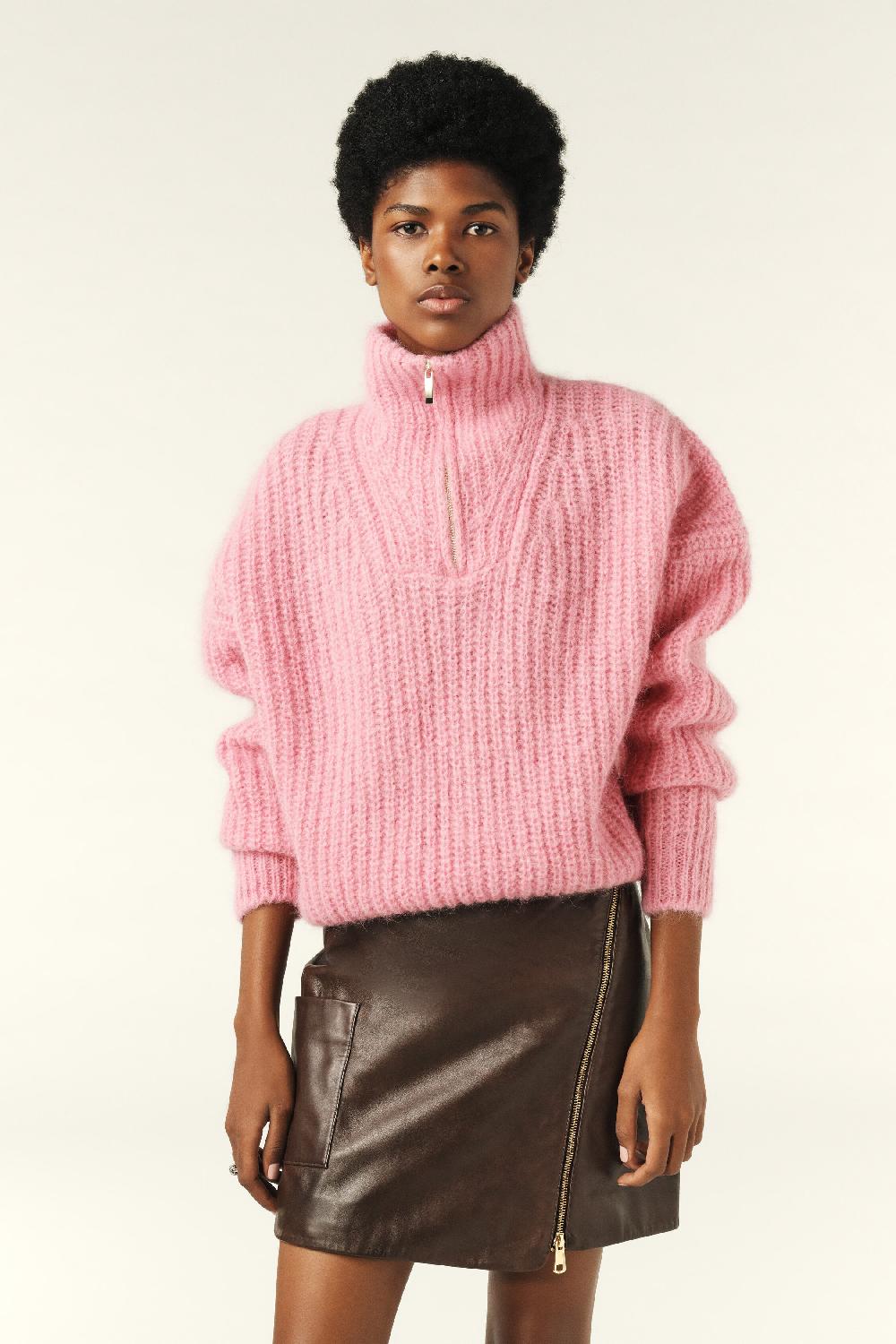 ba&sh Pull Style Camionneur Beltane Rose