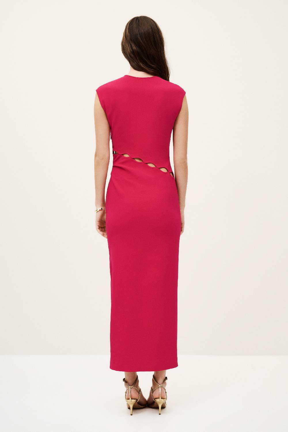Ba&sh Robe Chassy Fuchsia