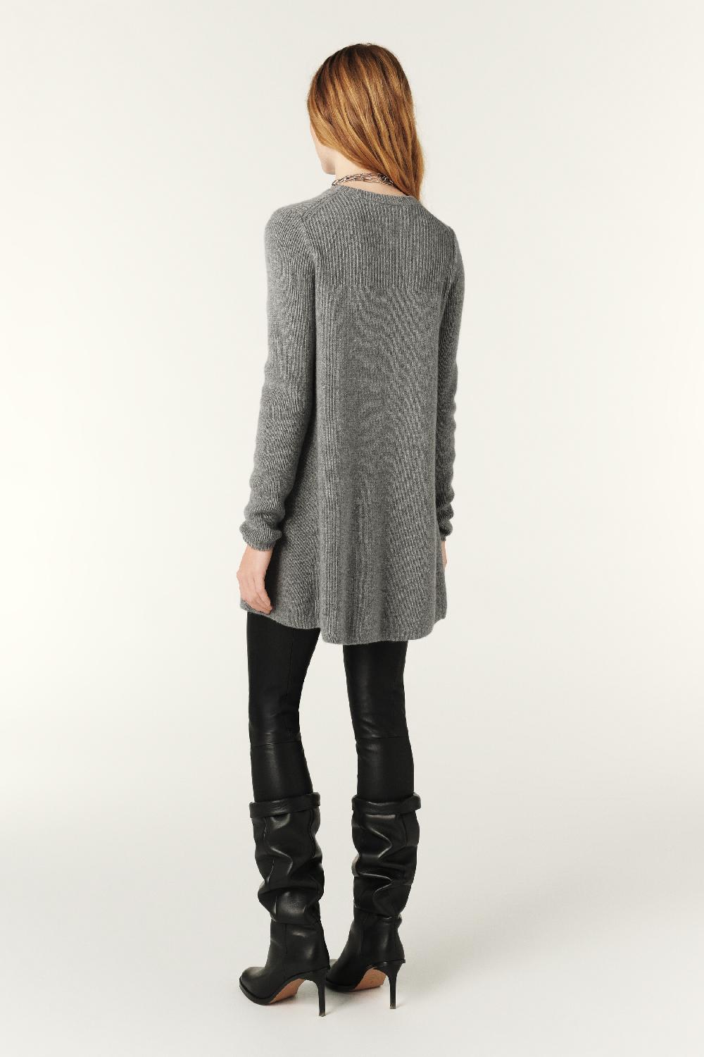 Ba&sh Robe Courte Camine Gris