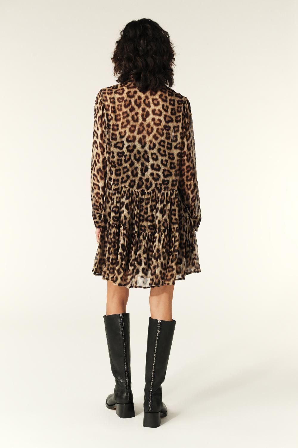 Ba&sh Robe Courte Fusion Beige