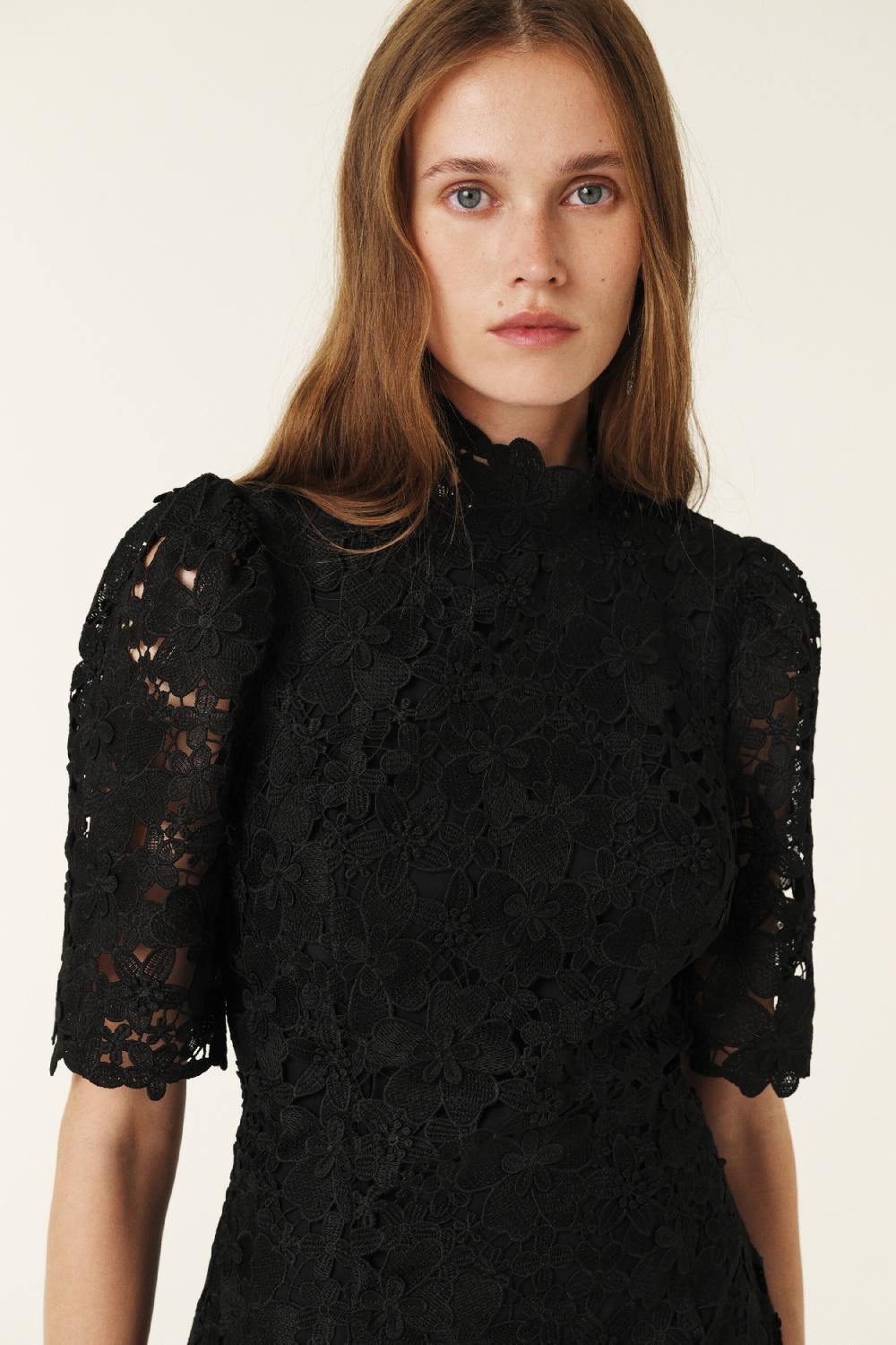 Ba&sh Robe Courte Pavel Noir