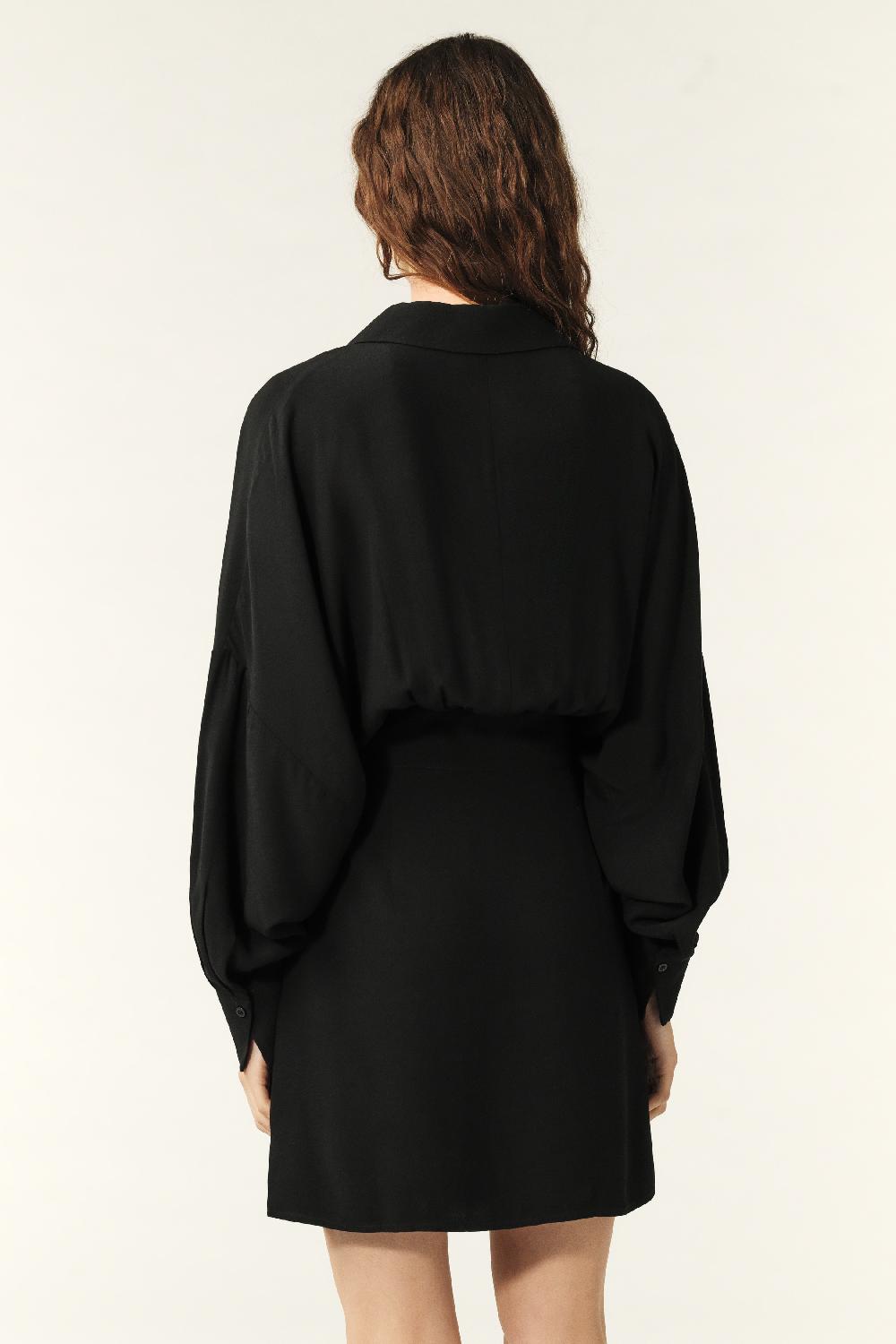 Ba&sh Robe Courte Sayana Noir