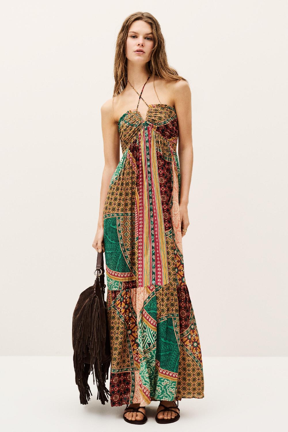 ba&sh Robe Dos Nu Fran Multi