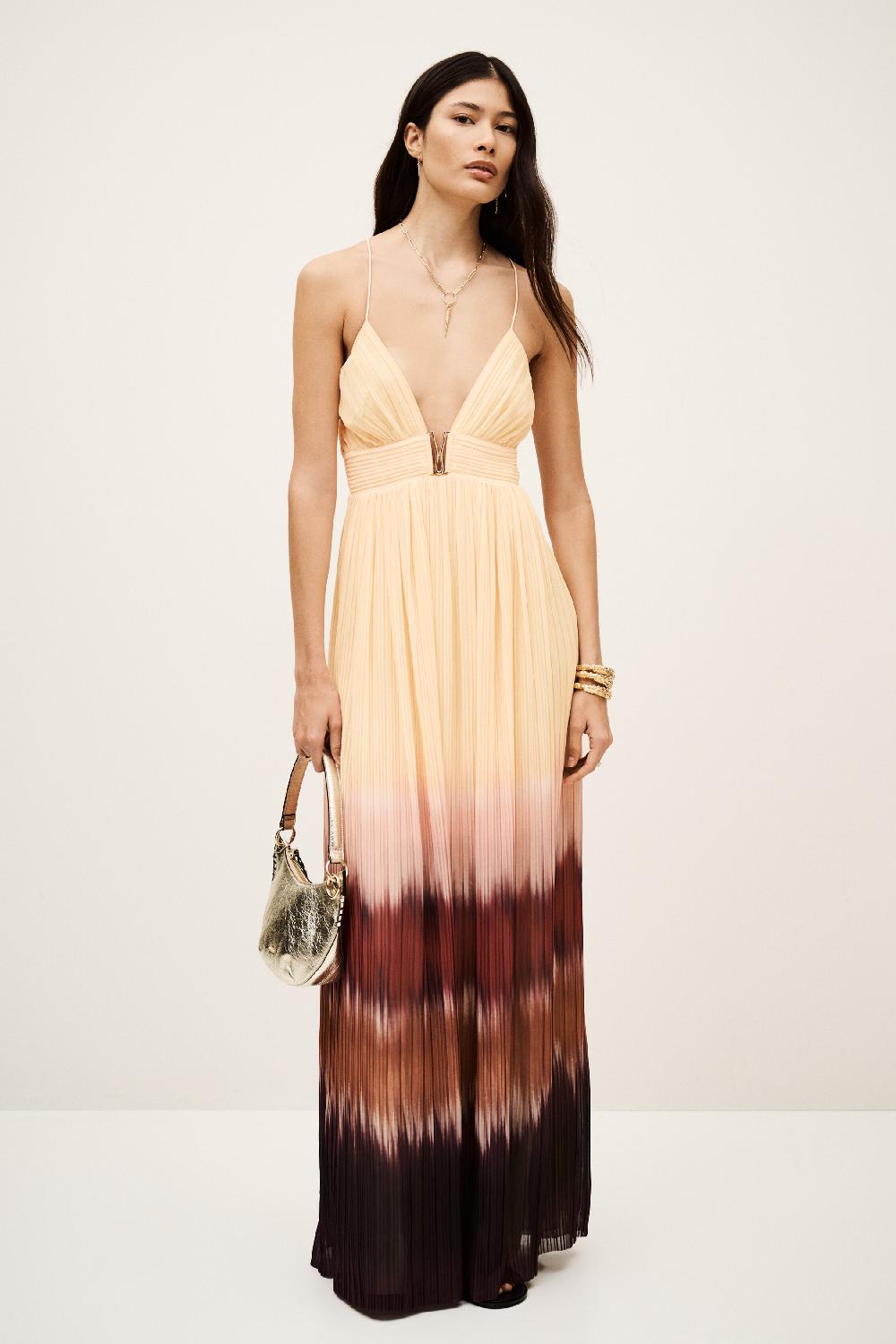 ba&sh Robe Dos Nu Wila Rose