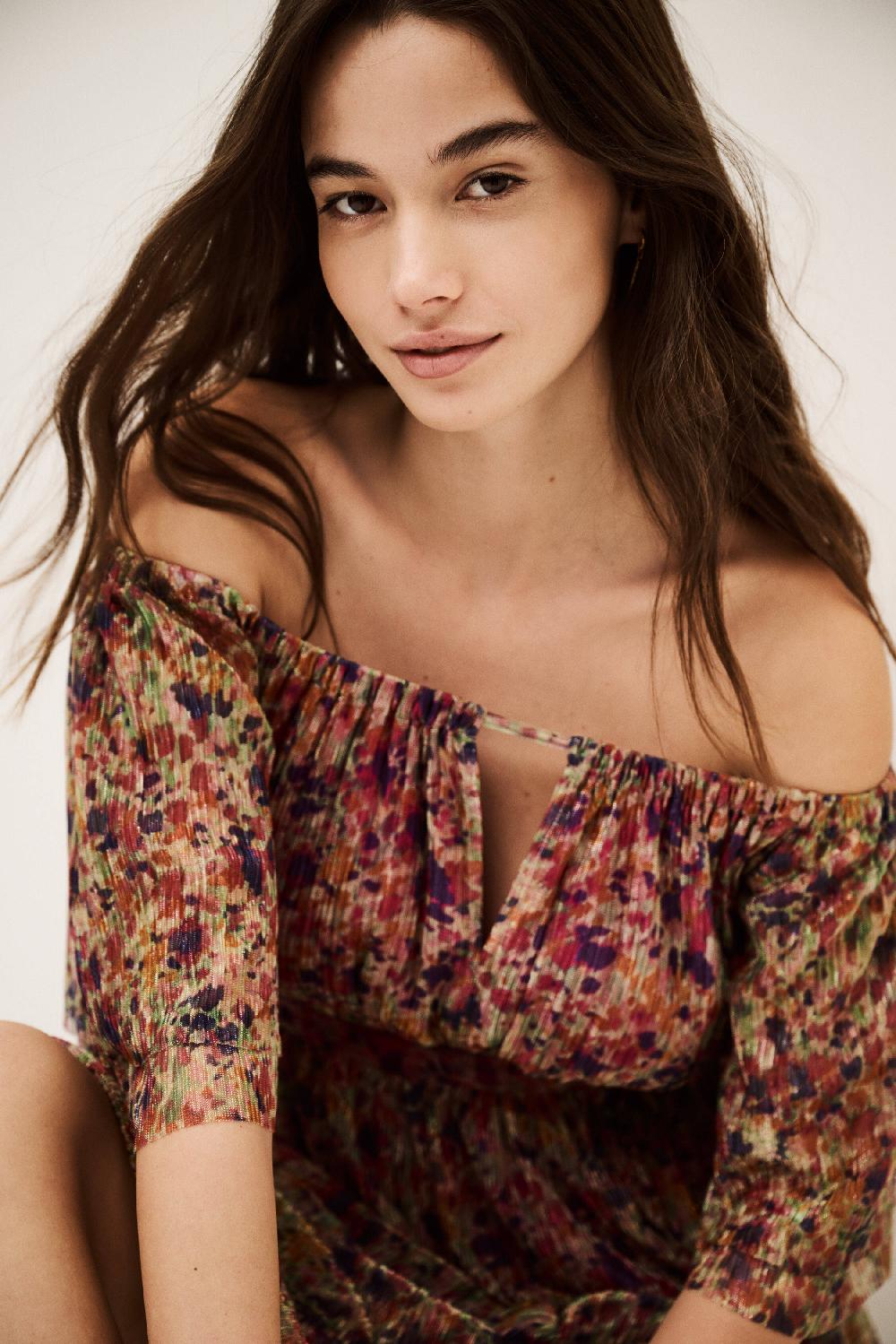 Ba&sh Robe Longue ImpriméE Colette Multi