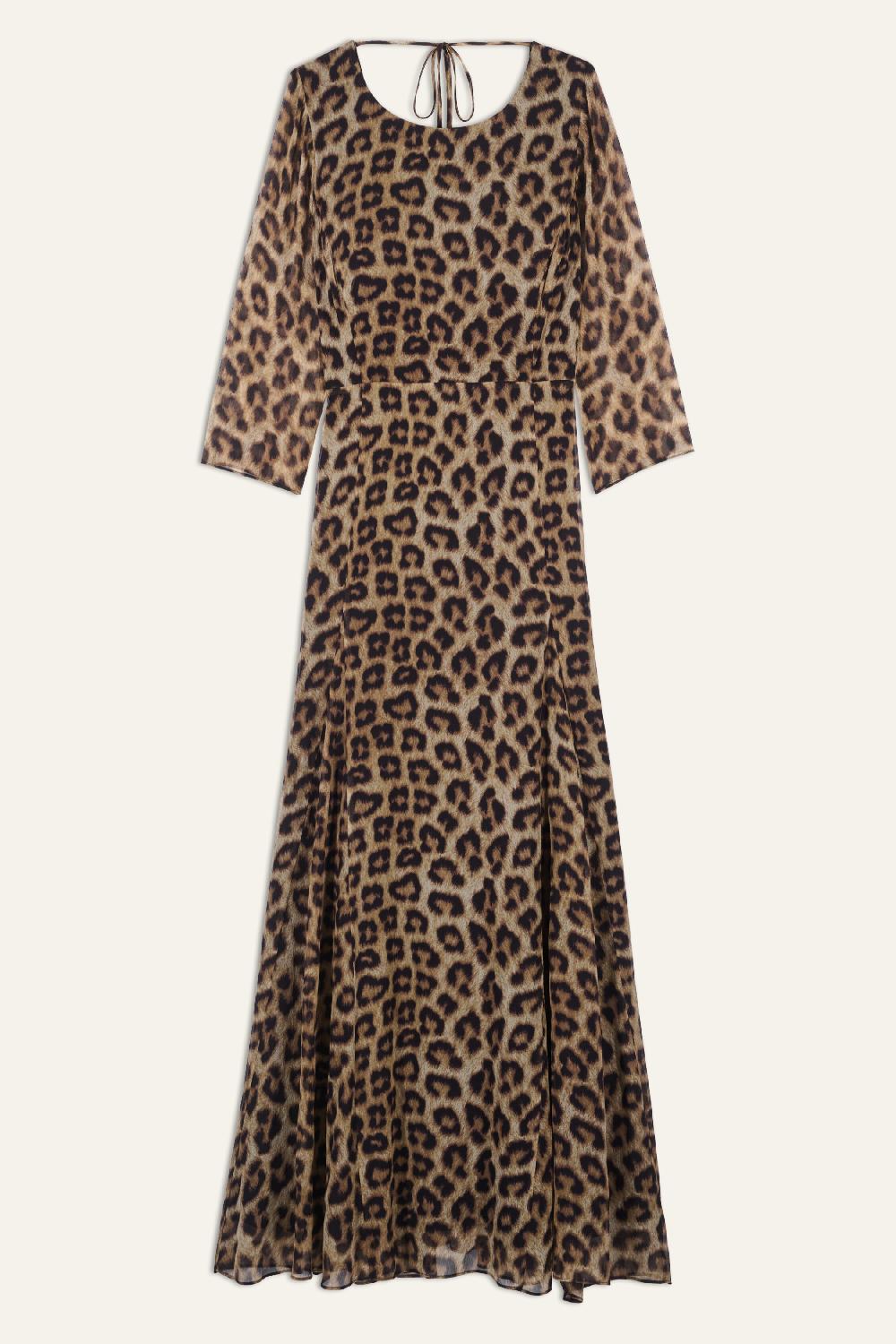 Ba&sh Robe Longueur Maxi Fanica Beige