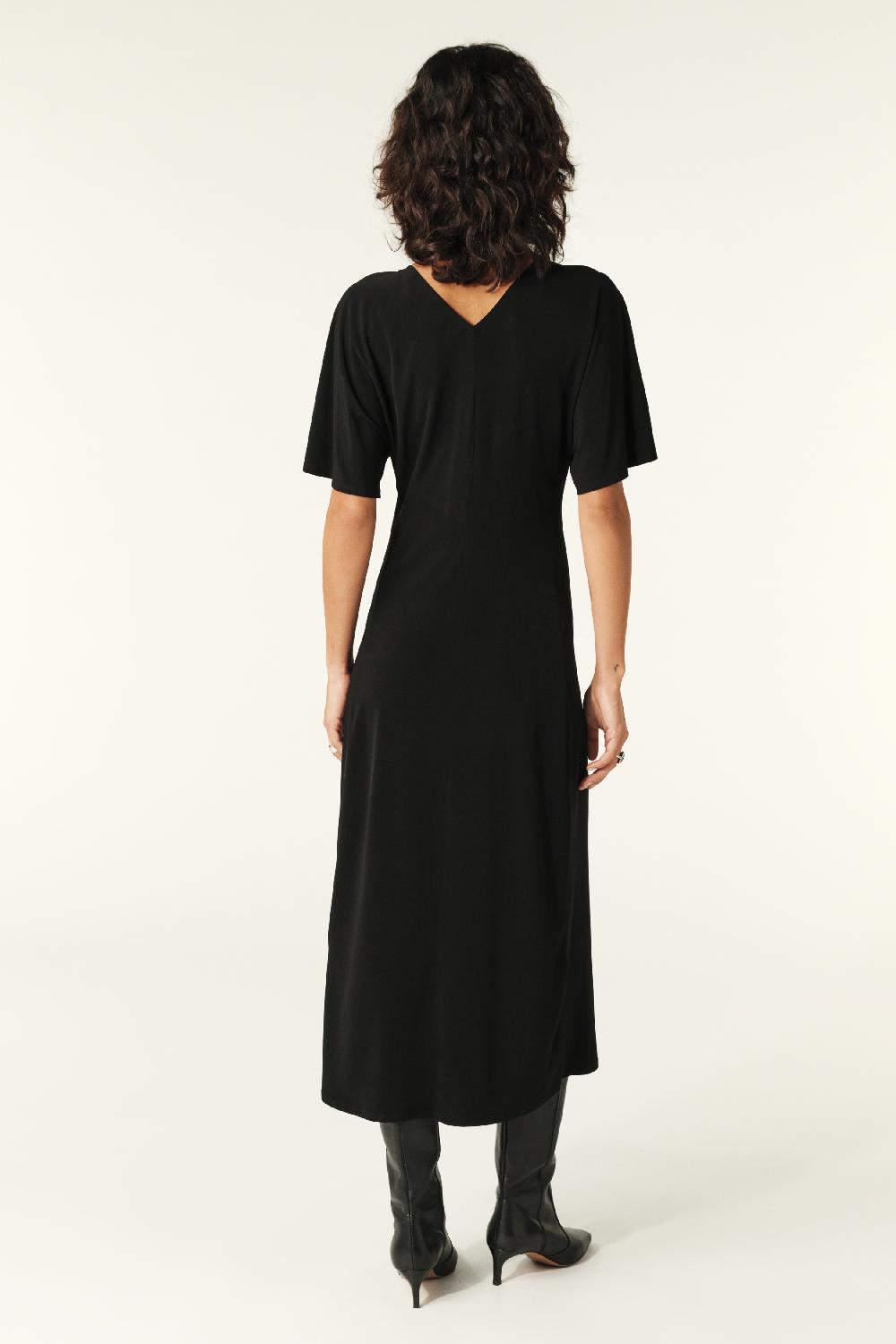 Ba&sh Robe Midi Jolya Noir