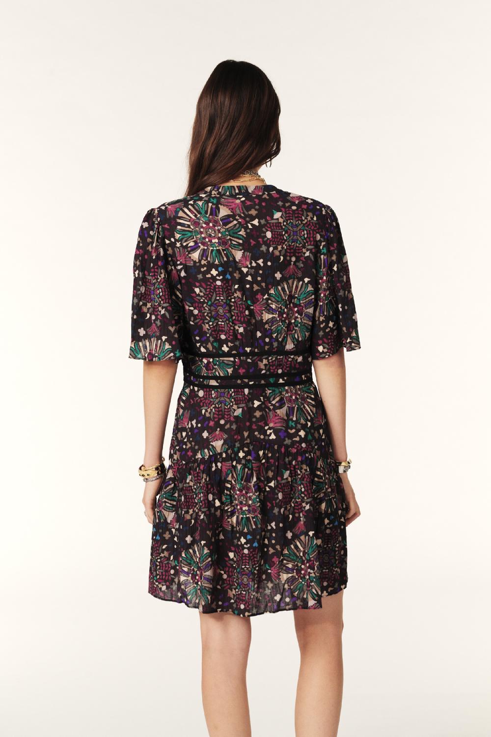 Ba&sh Robe Mini Fidji Gris