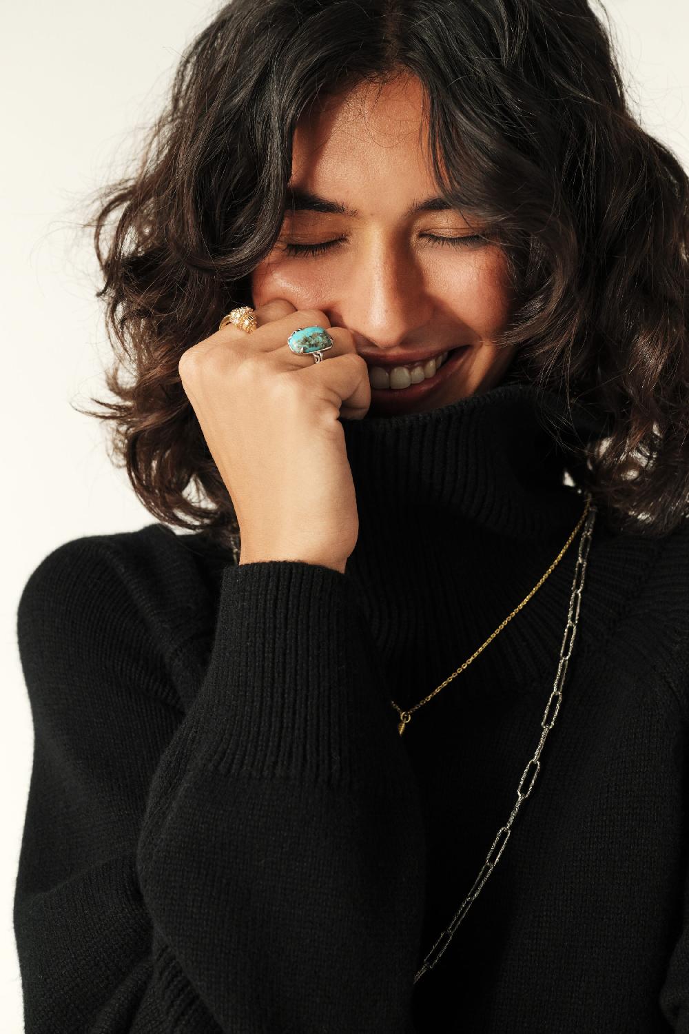 Ba&sh Robe Mini Jersey Medee Noir