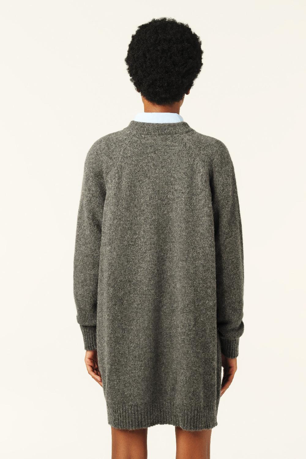 Ba&sh Robe Oversize Dalede Gris