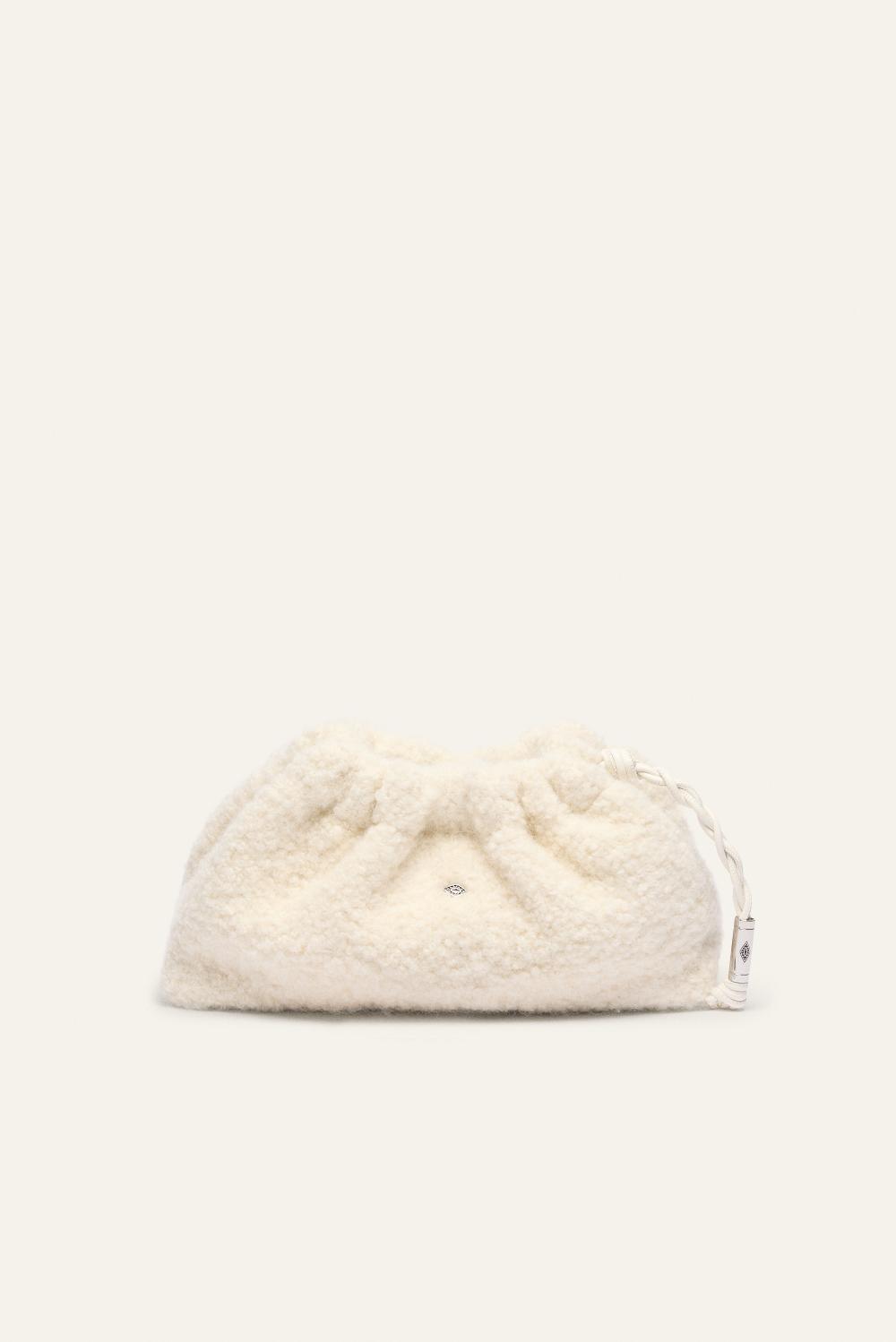 ba&sh Sac à Main June Blanc Ecru