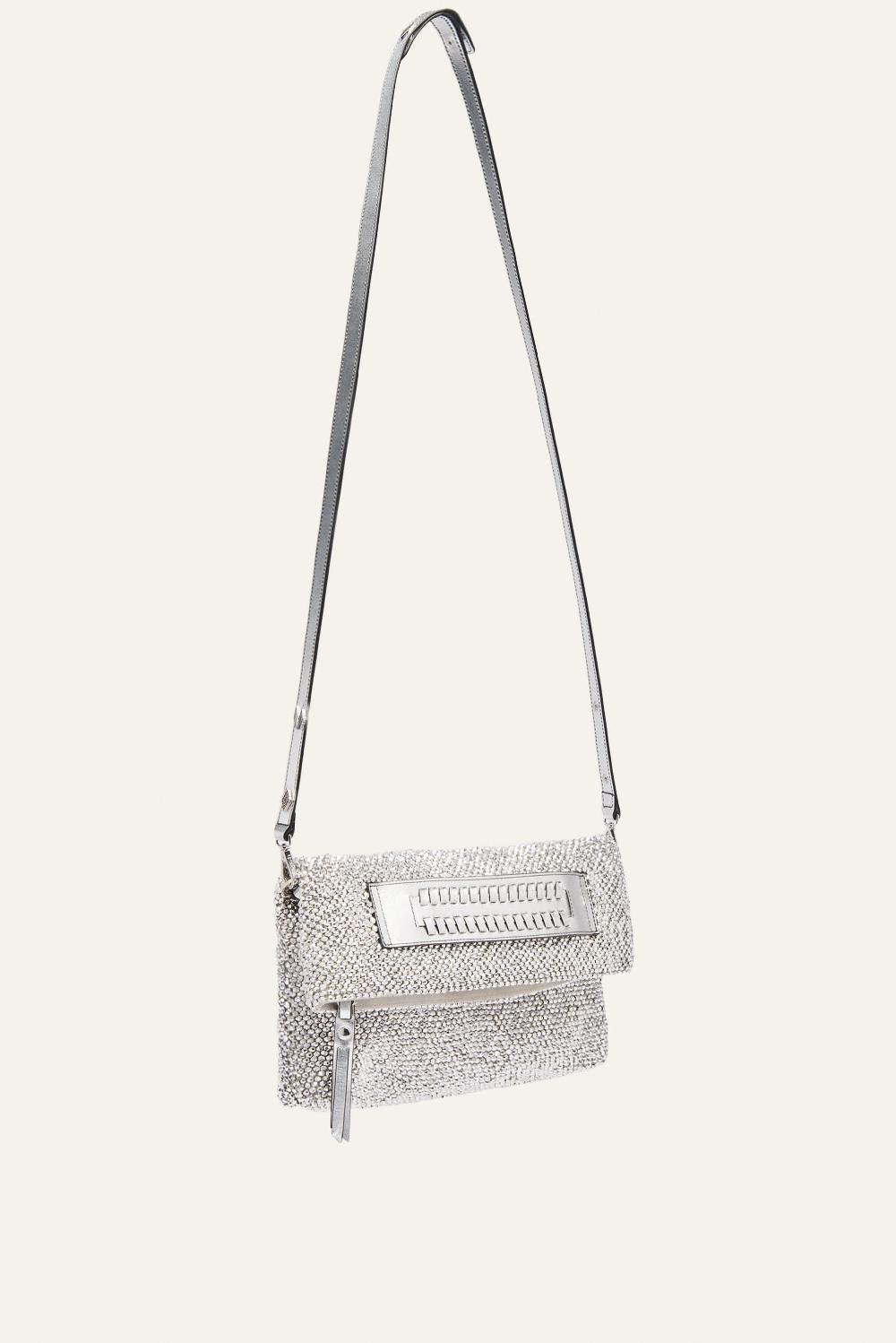Ba&sh Sac Avec Perles Zoe Gris