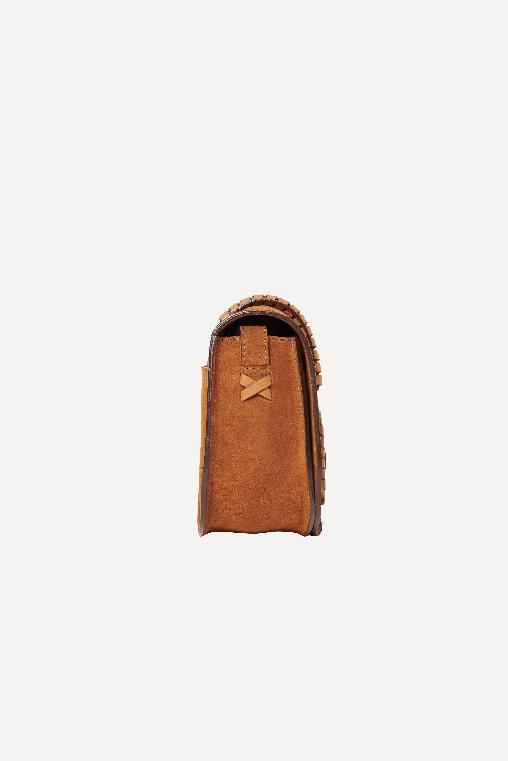 Ba&sh Sac BandoulièRe Teddy Marron