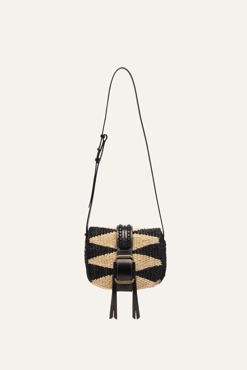 Ba&sh Sac BandoulièRe Teddy Noir