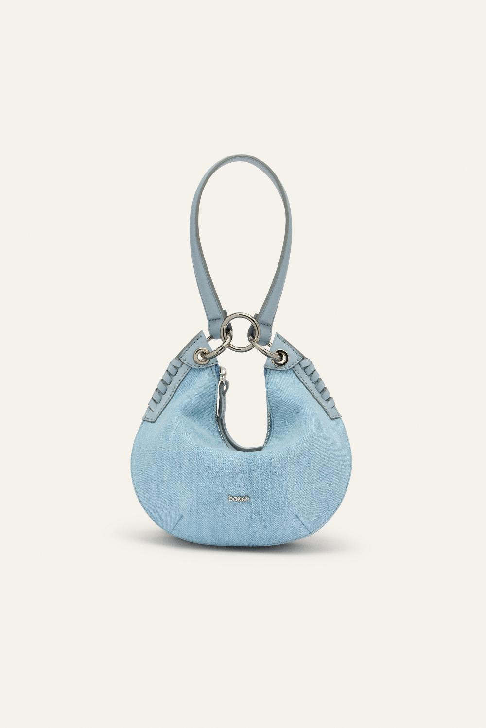 ba&sh Sac Double Forme Swing Bleu