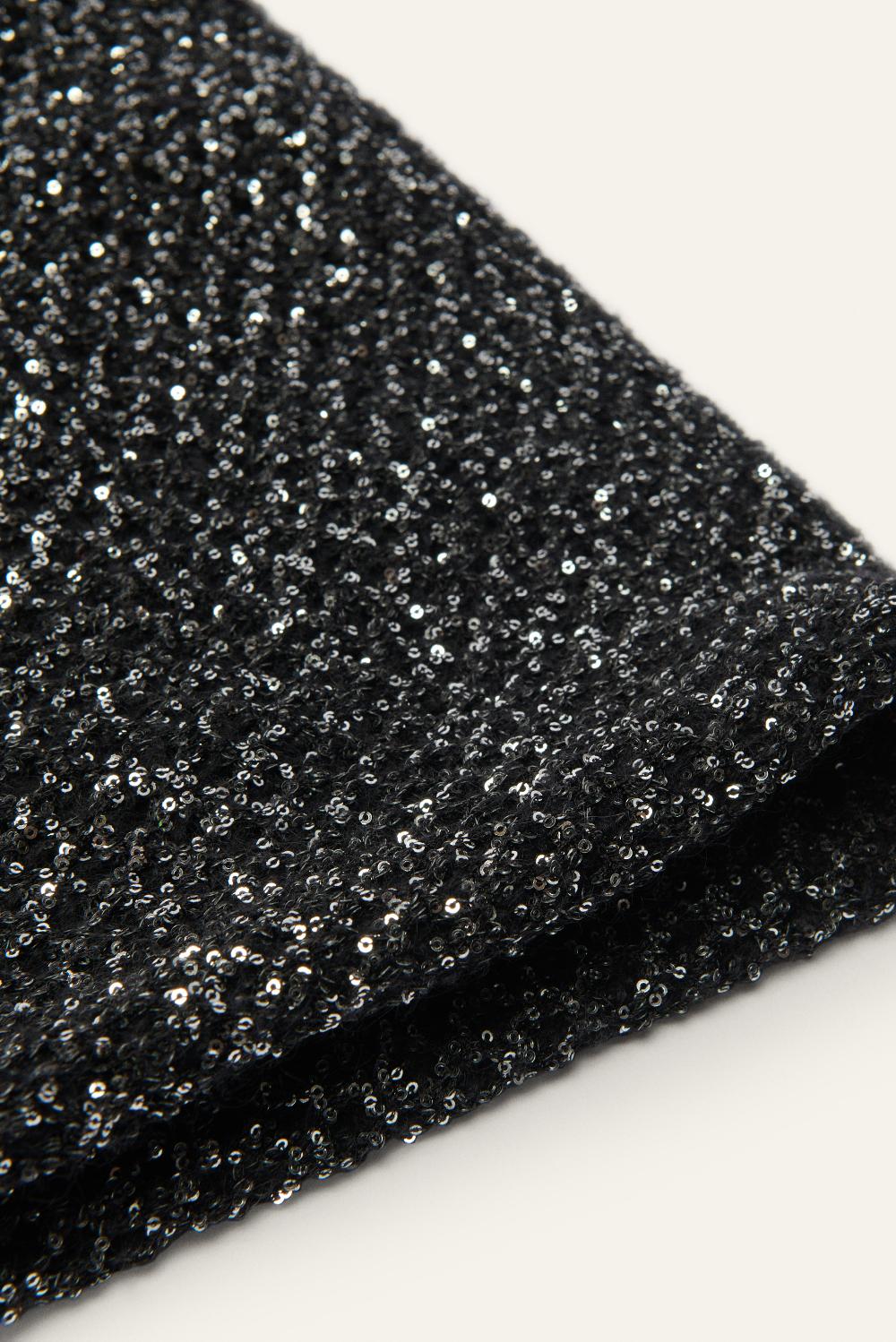 Ba&sh Sac En Sequins Ninna Noir
