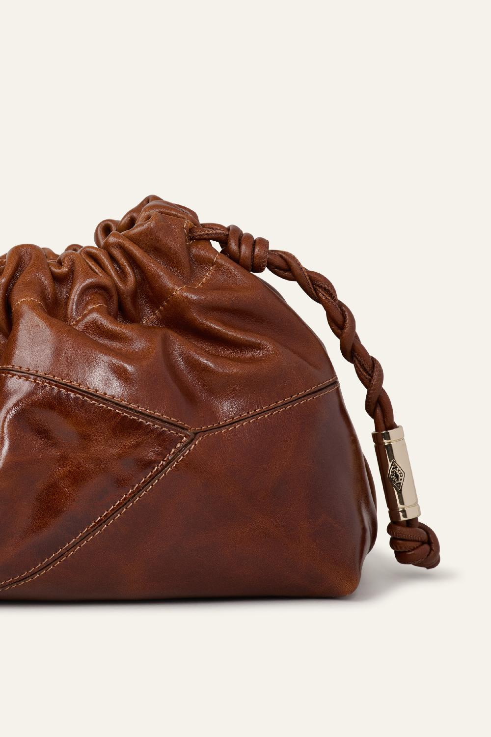 Ba&sh Sac June En Cuir June Marron